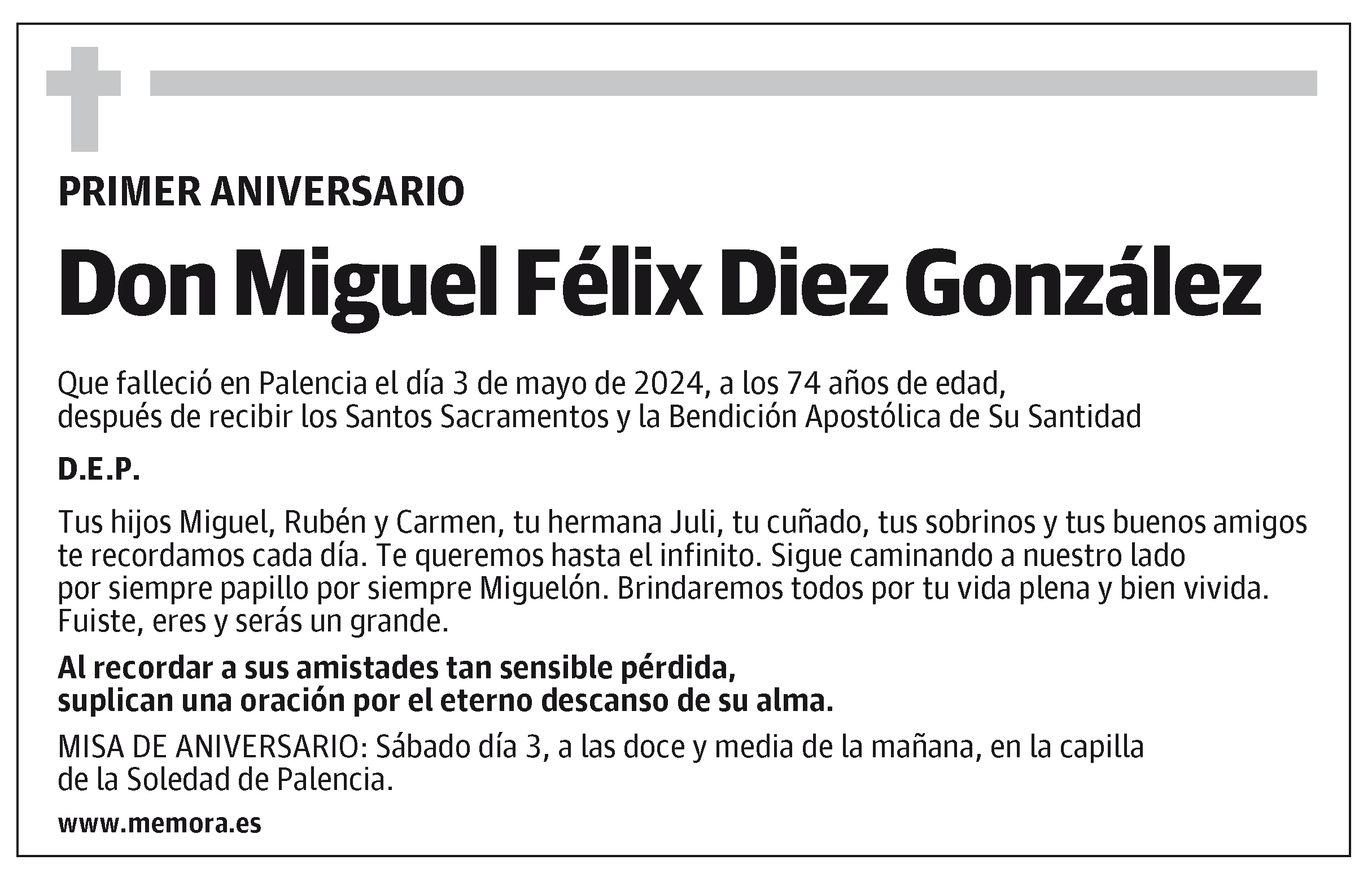 Miguel Félix Diez González