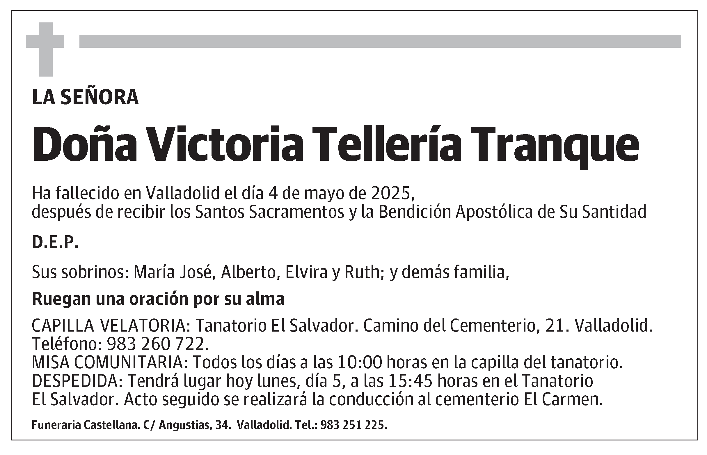 Victoria Tellería Tranque