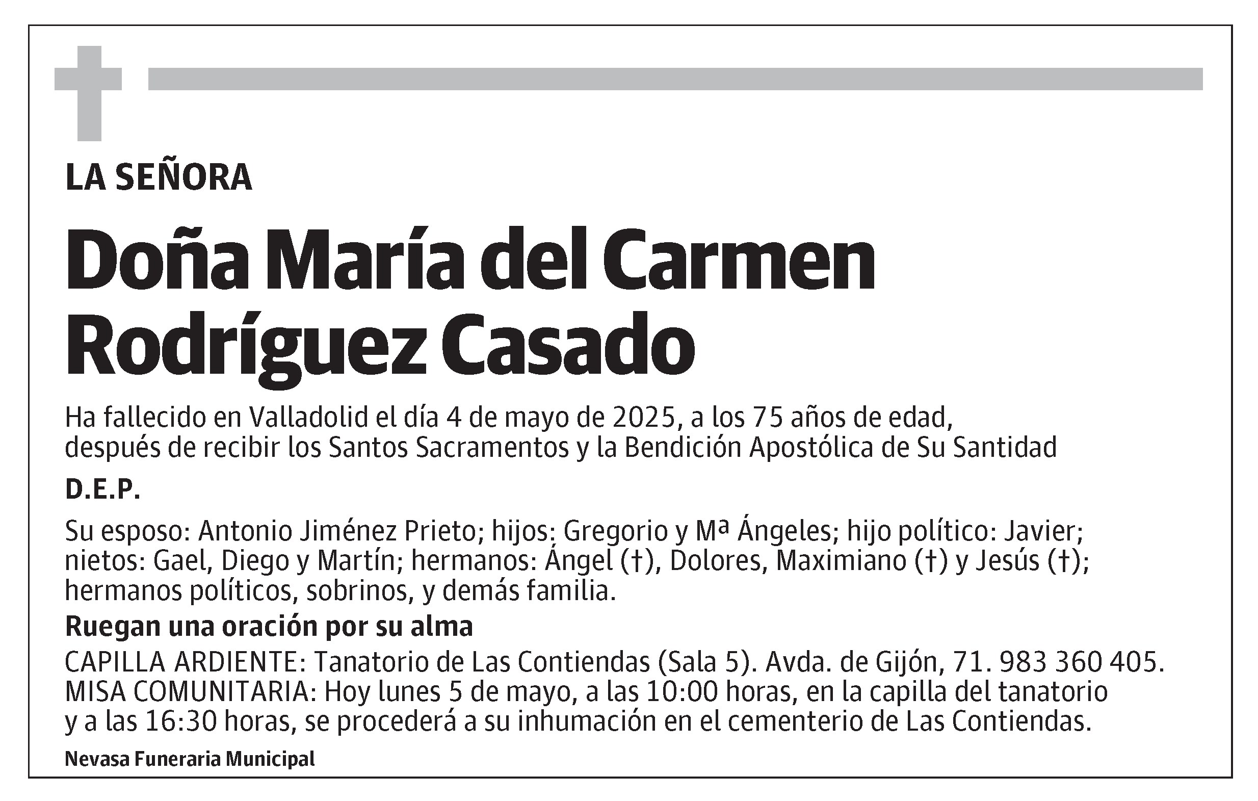 María del Carmen Rodríguez Casado