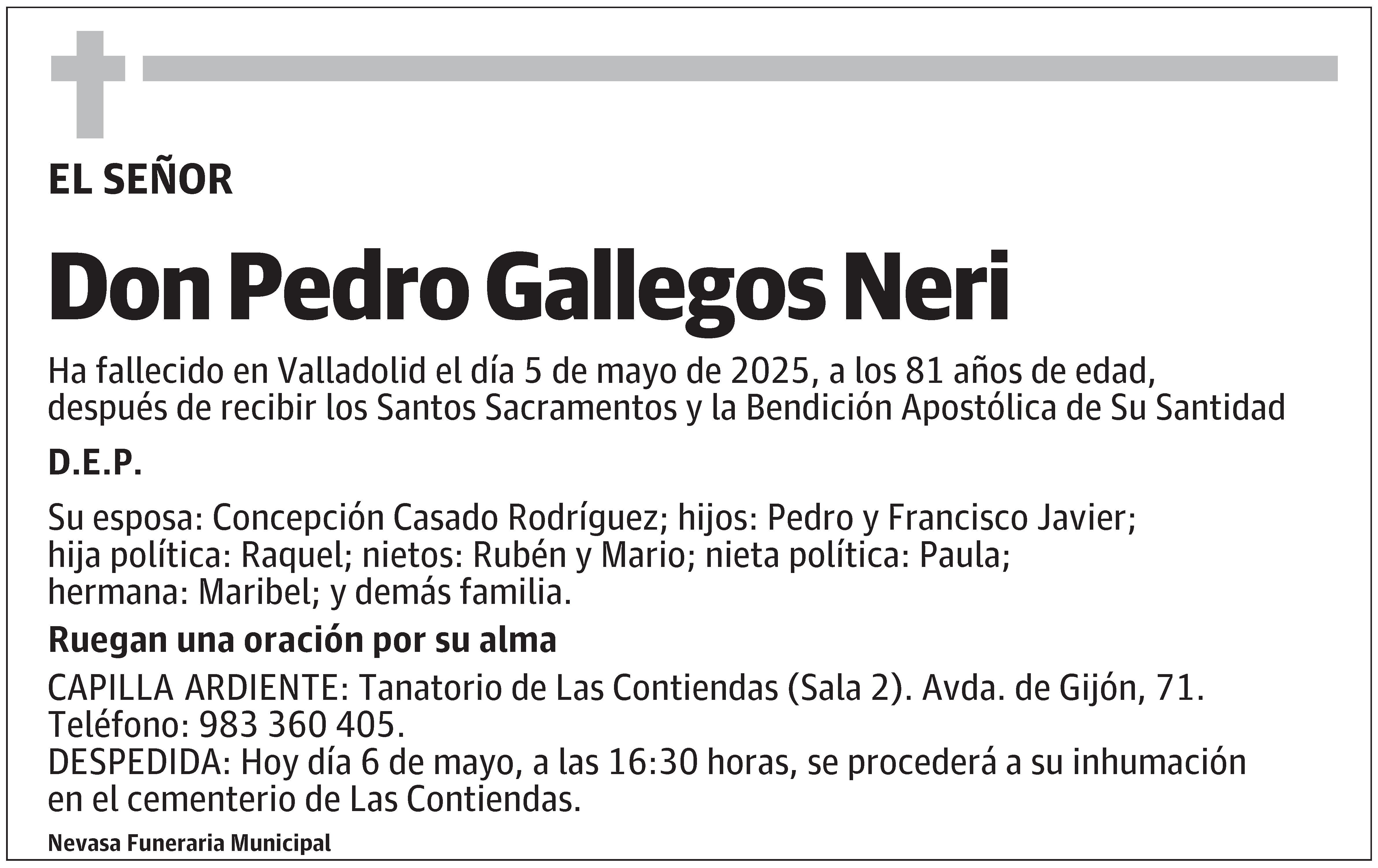 Pedro Gallegos Neri