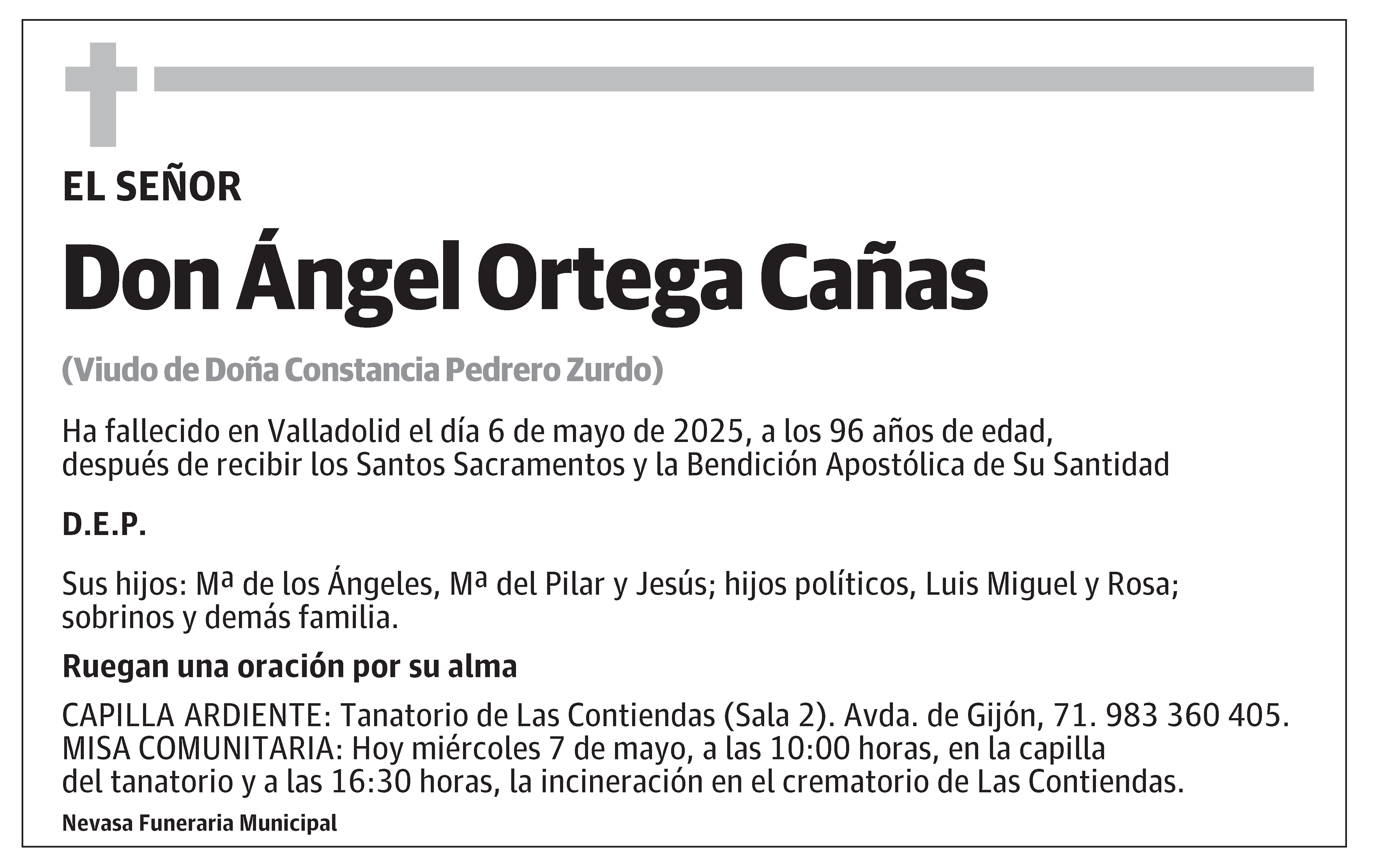 Ángel Ortega Cañas