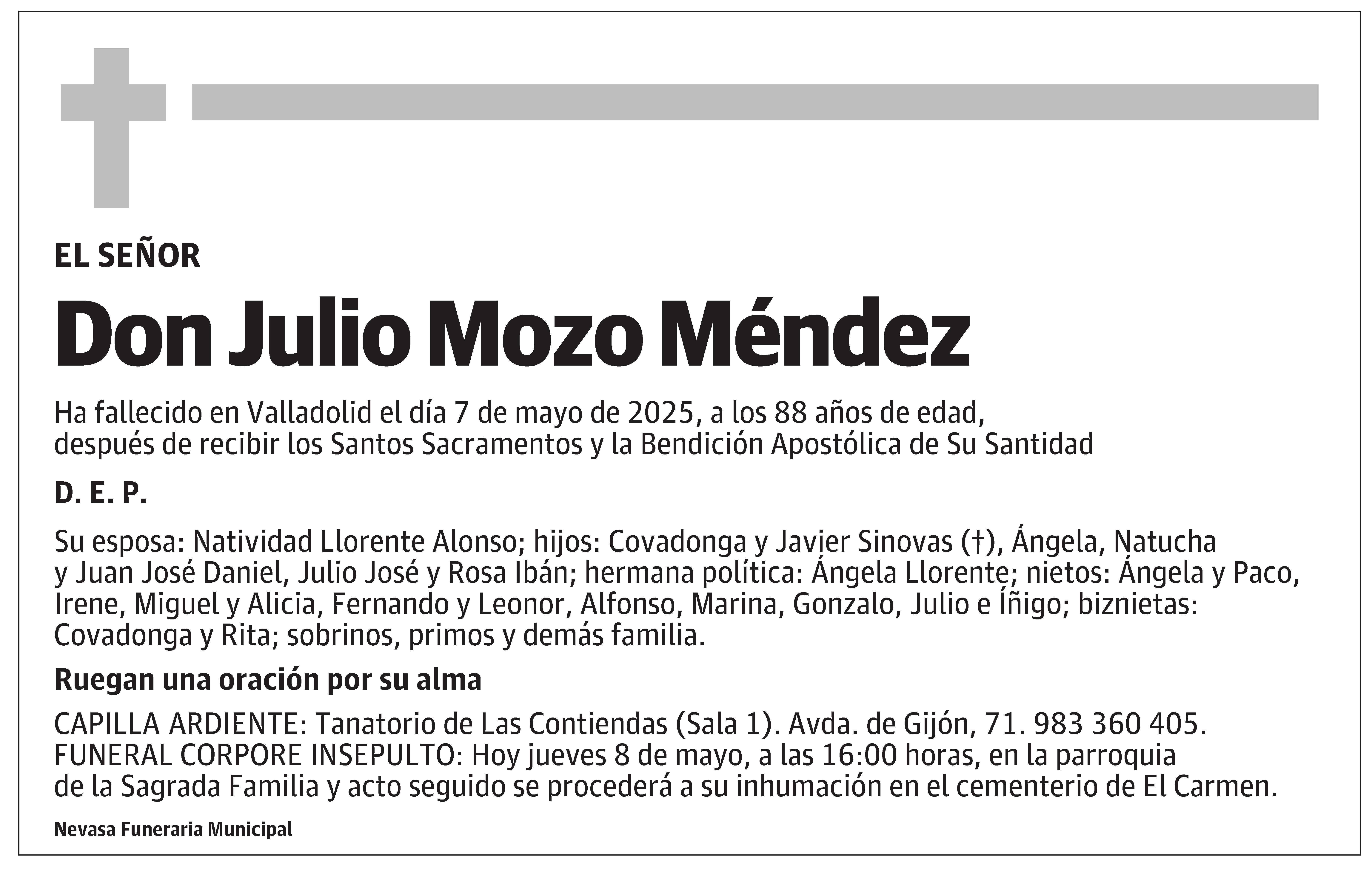 Julio Mozo Méndez