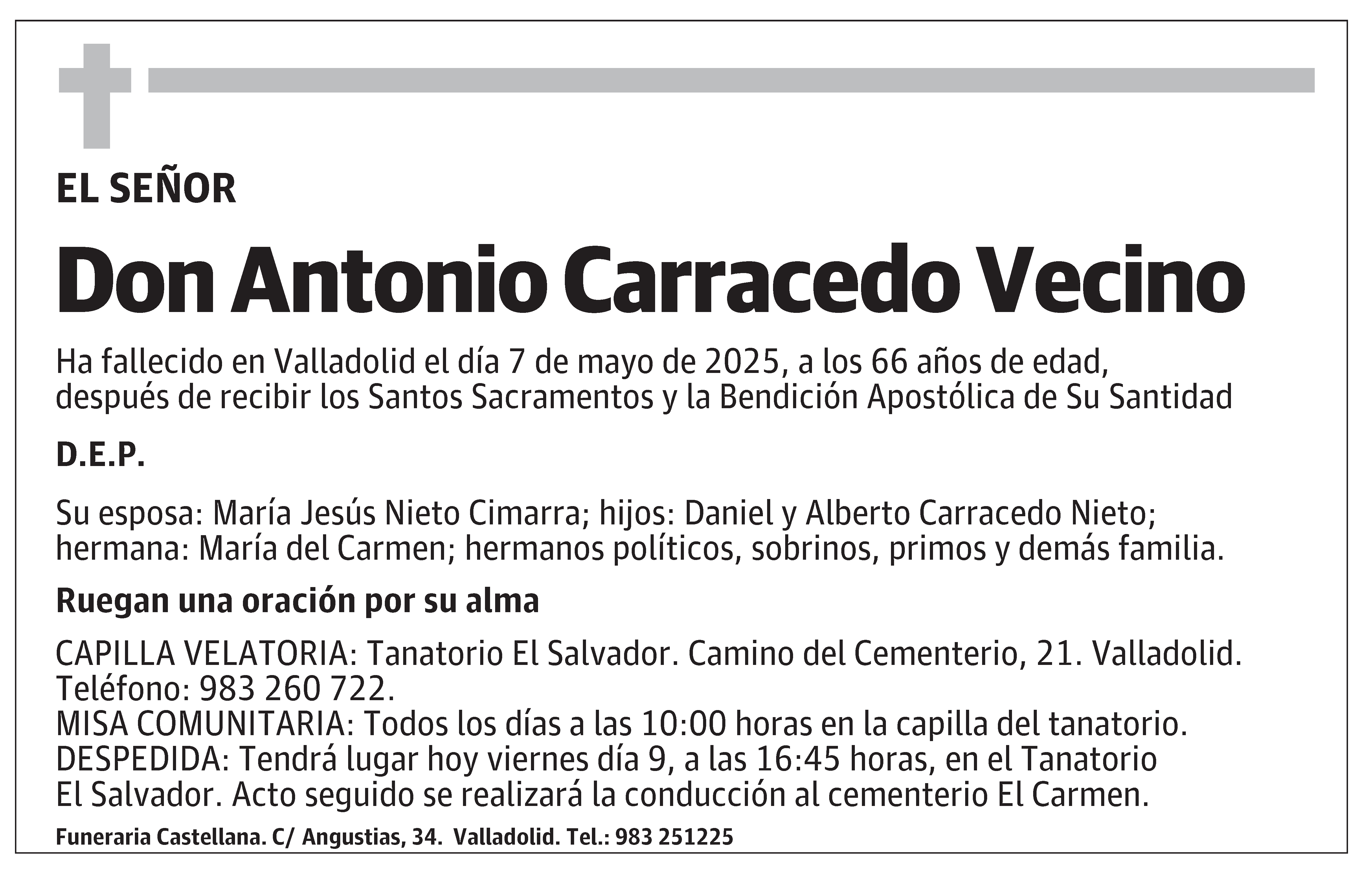 Antonio Carracedo Vecino