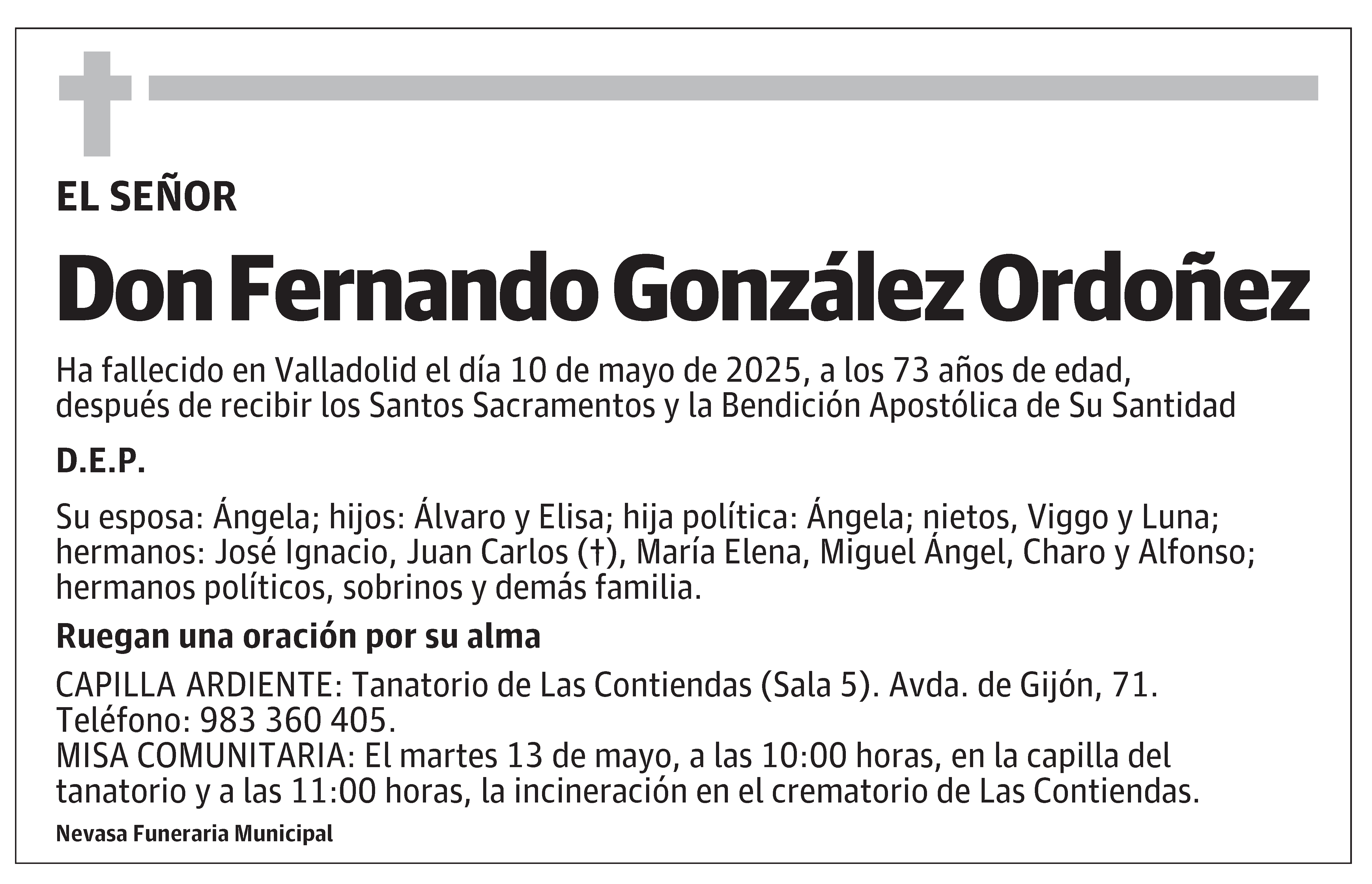 Fernando González Ordoñez
