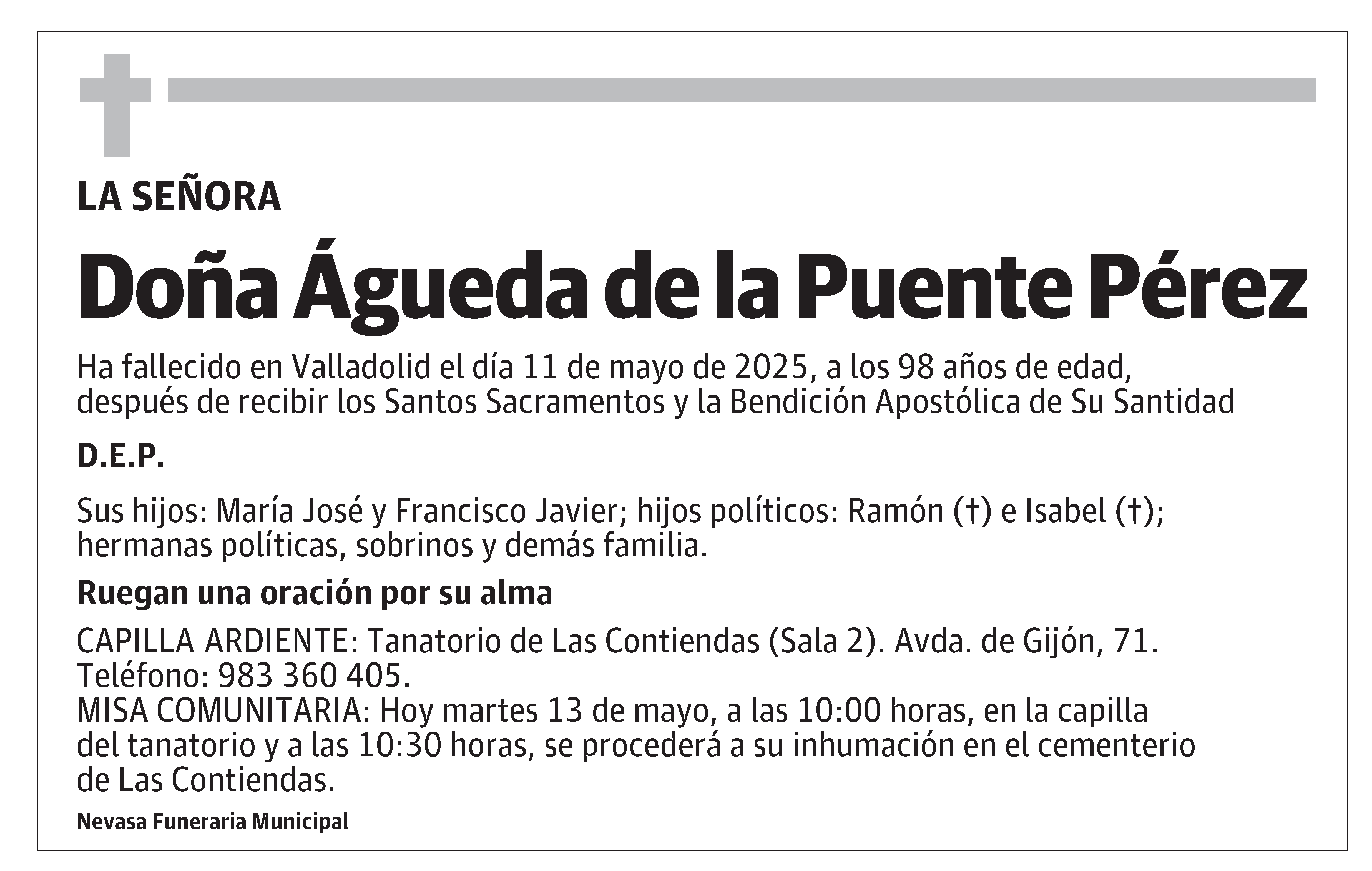 Águeda de la Puente Pérez