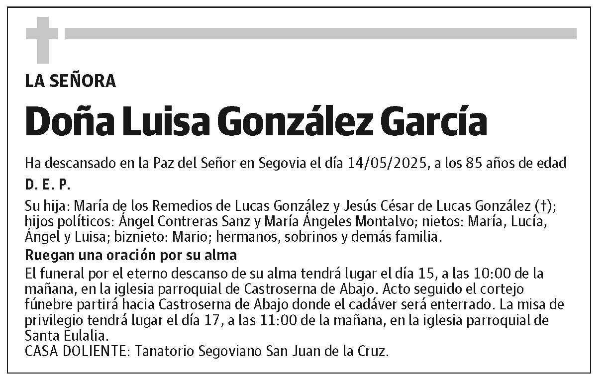 Luisa González García