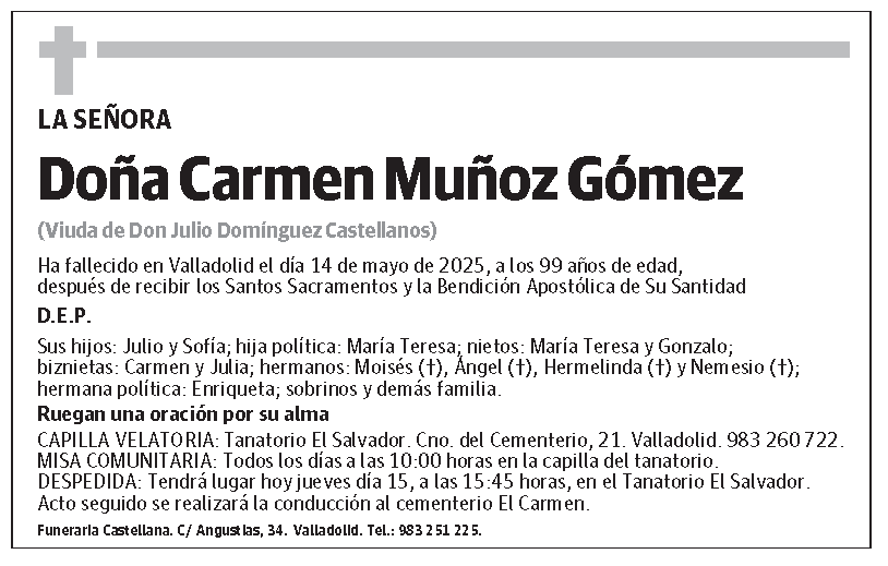 Carmen Muñoz Gómez