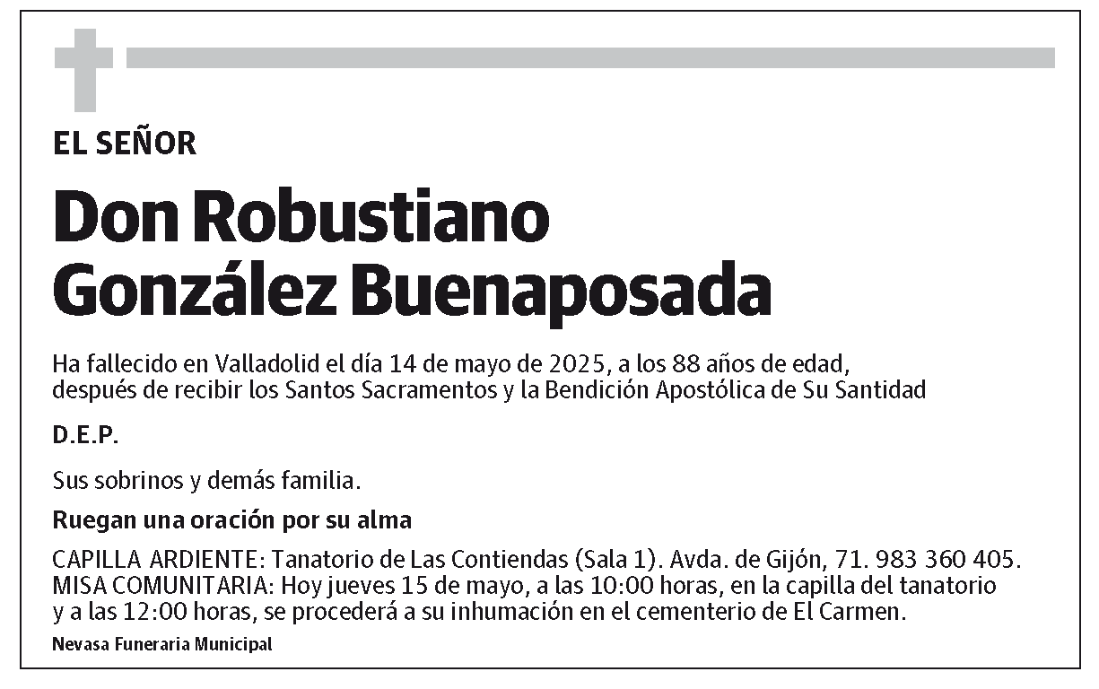 Robustiano González Buenaposada
