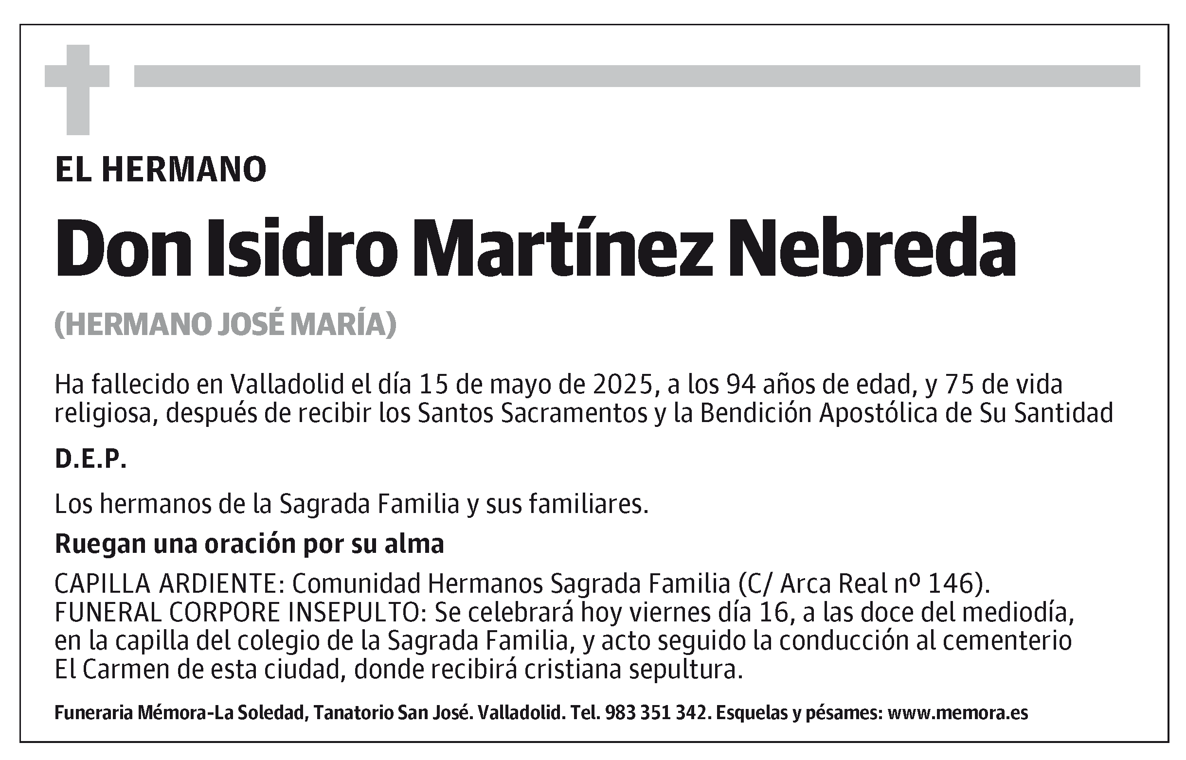Isidro Martínez Nebreda