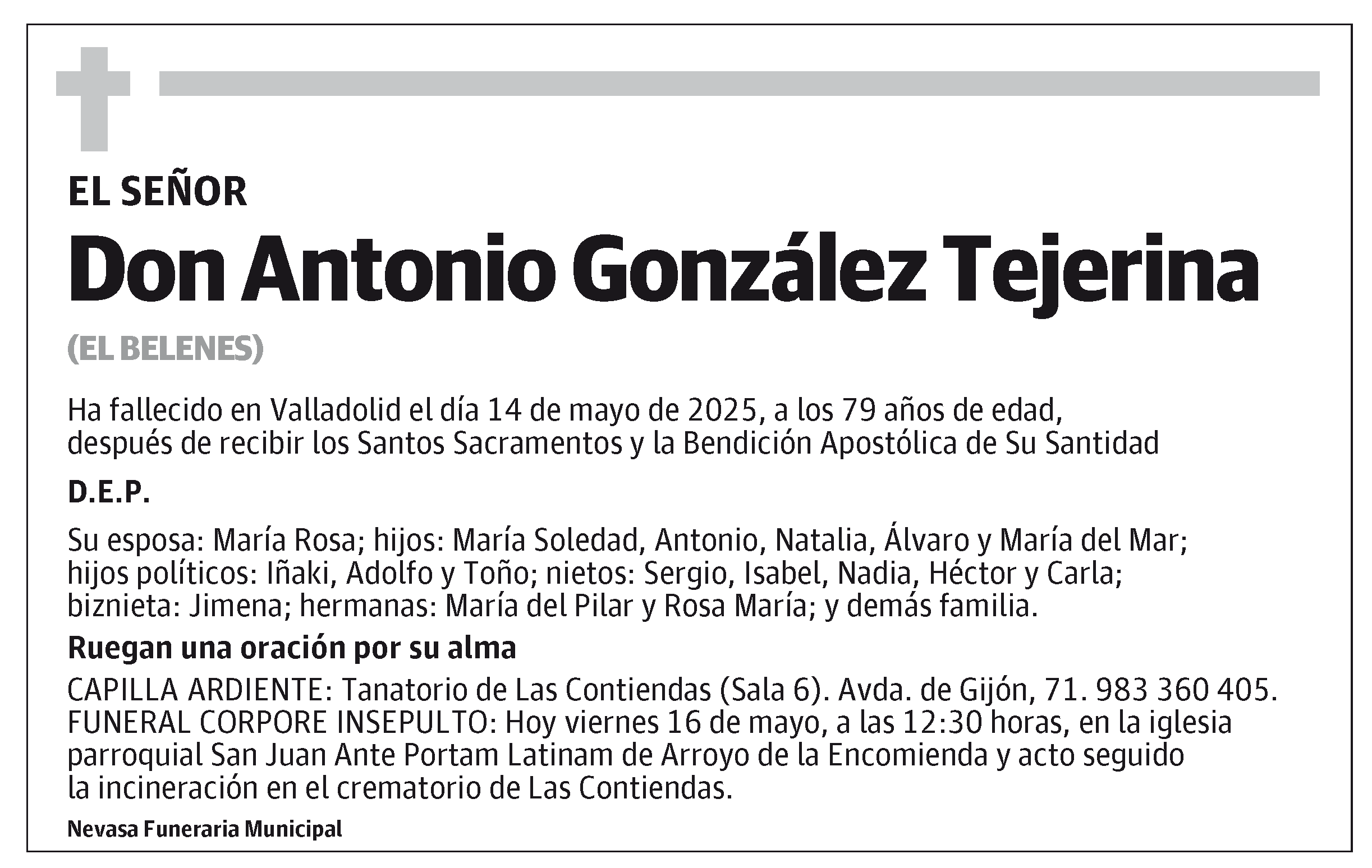 Antonio González Tejerina
