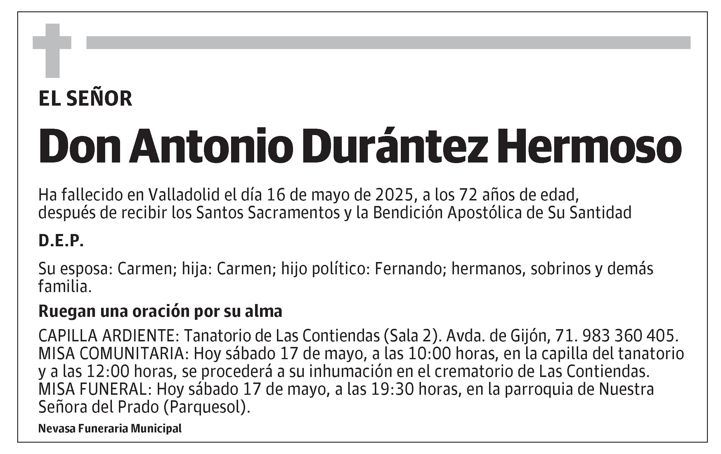 Antonio Durántez Hermoso
