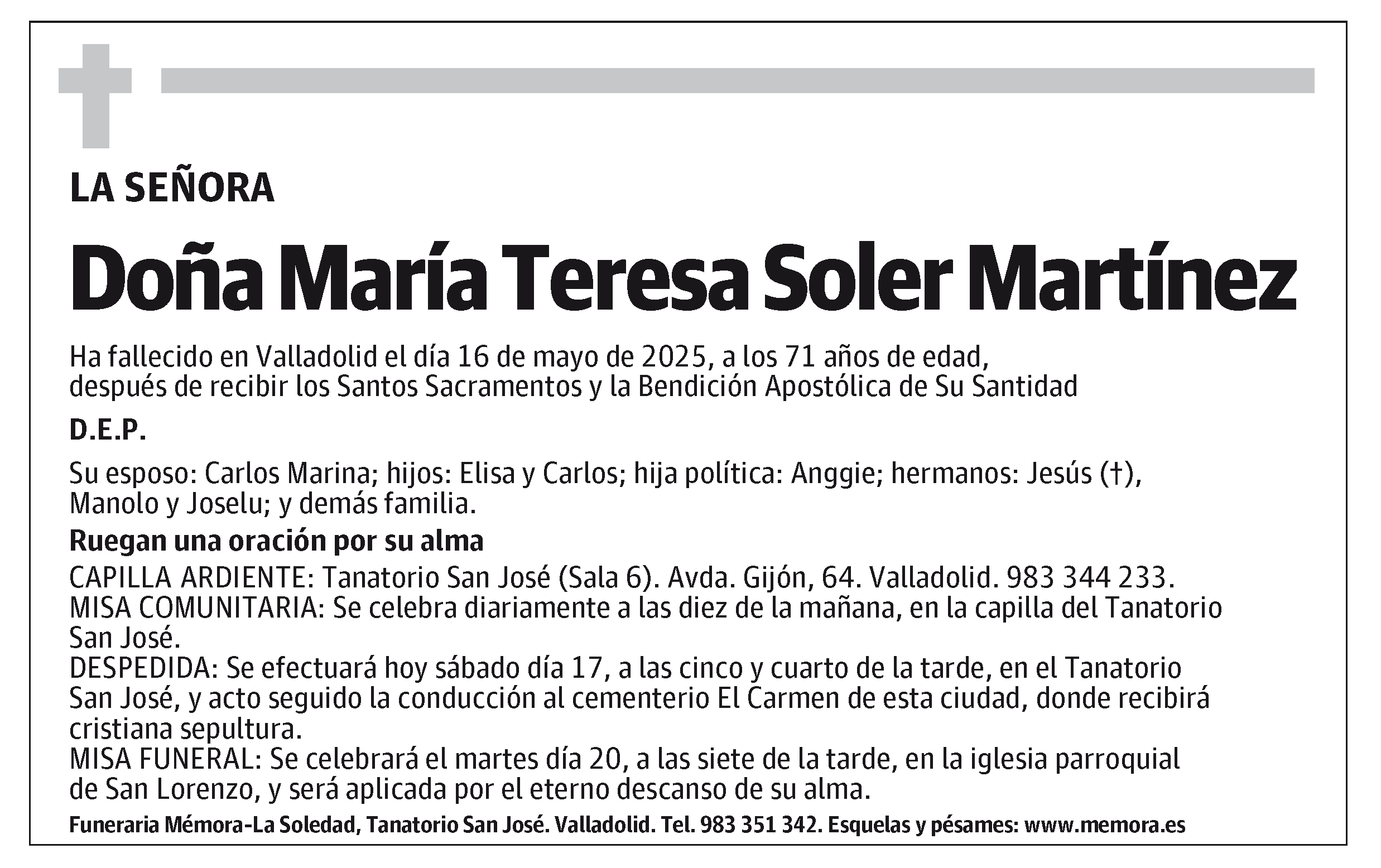 María Teresa Soler Martínez