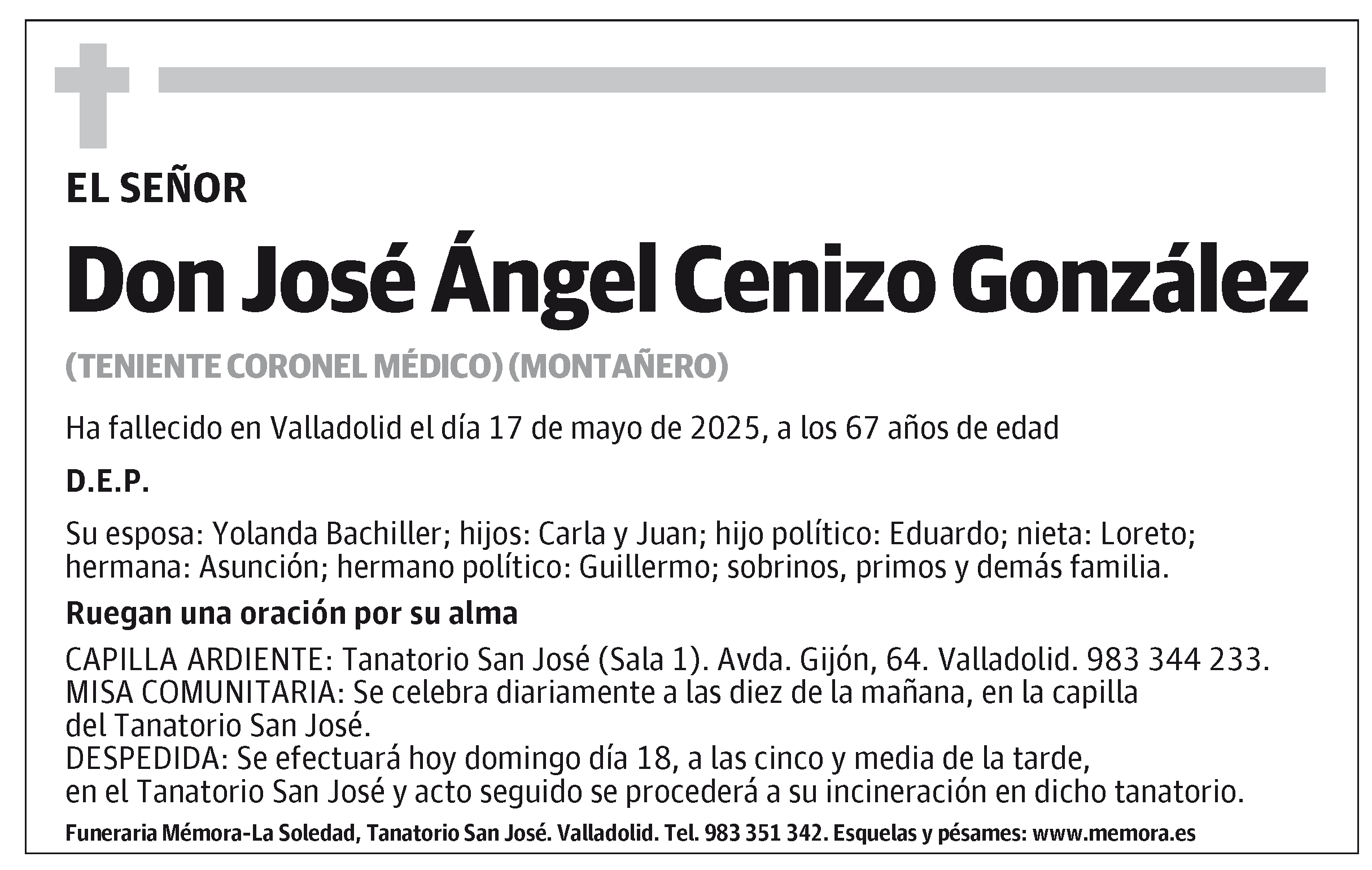 José Ángel Cenizo González