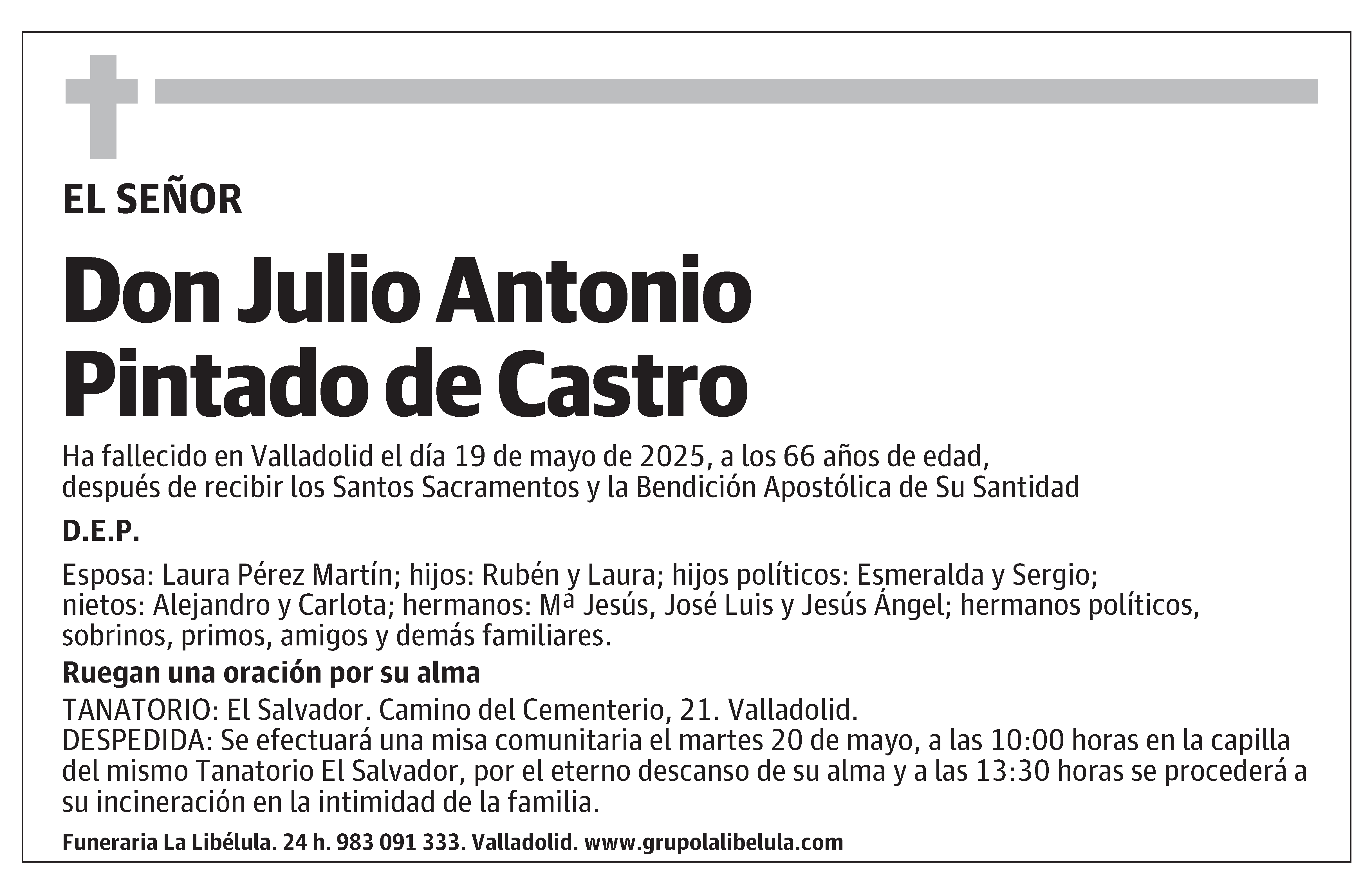 Julio Antonio Pintado de Castro
