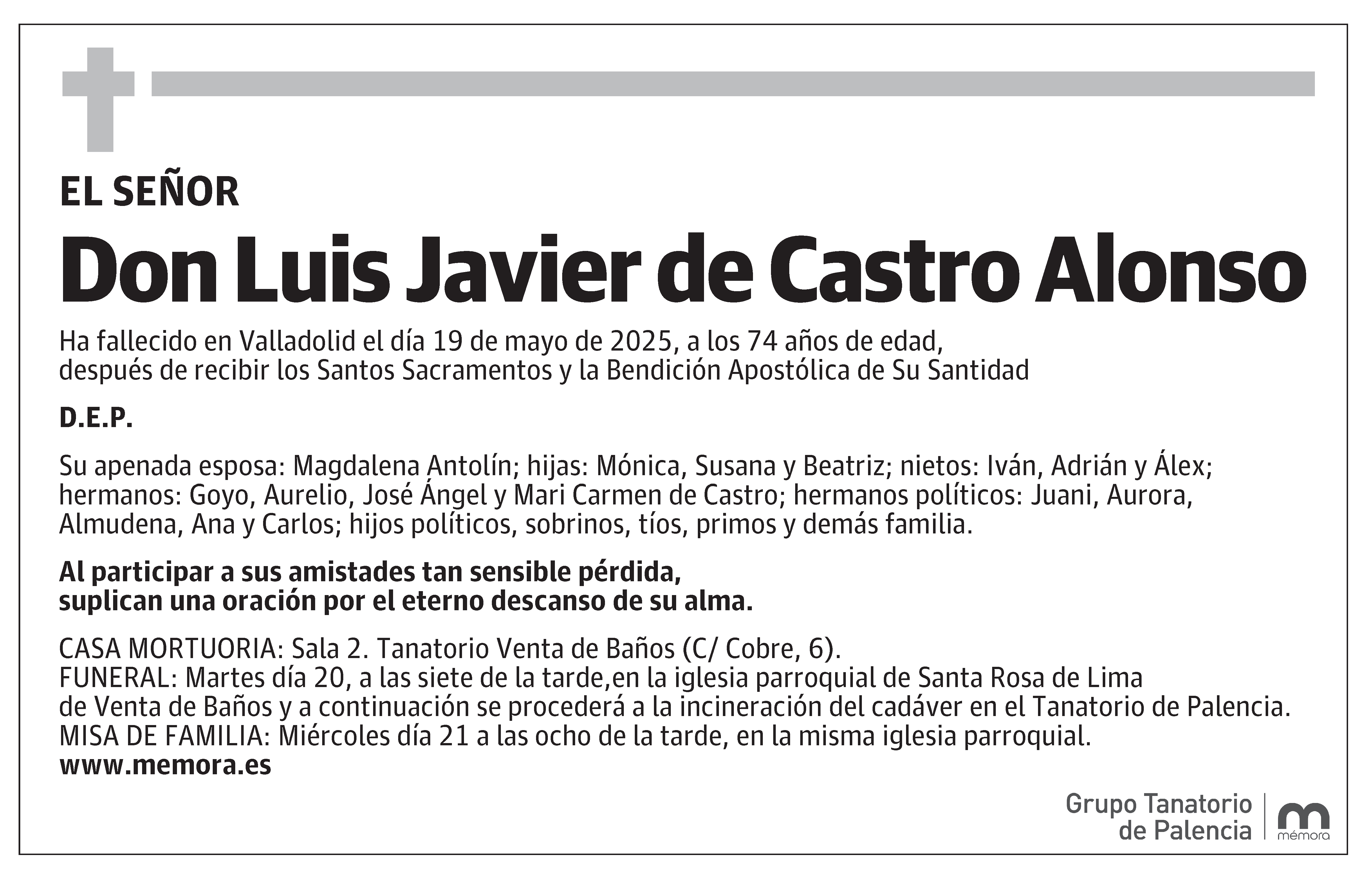 Luis Javier de Castro Alonso