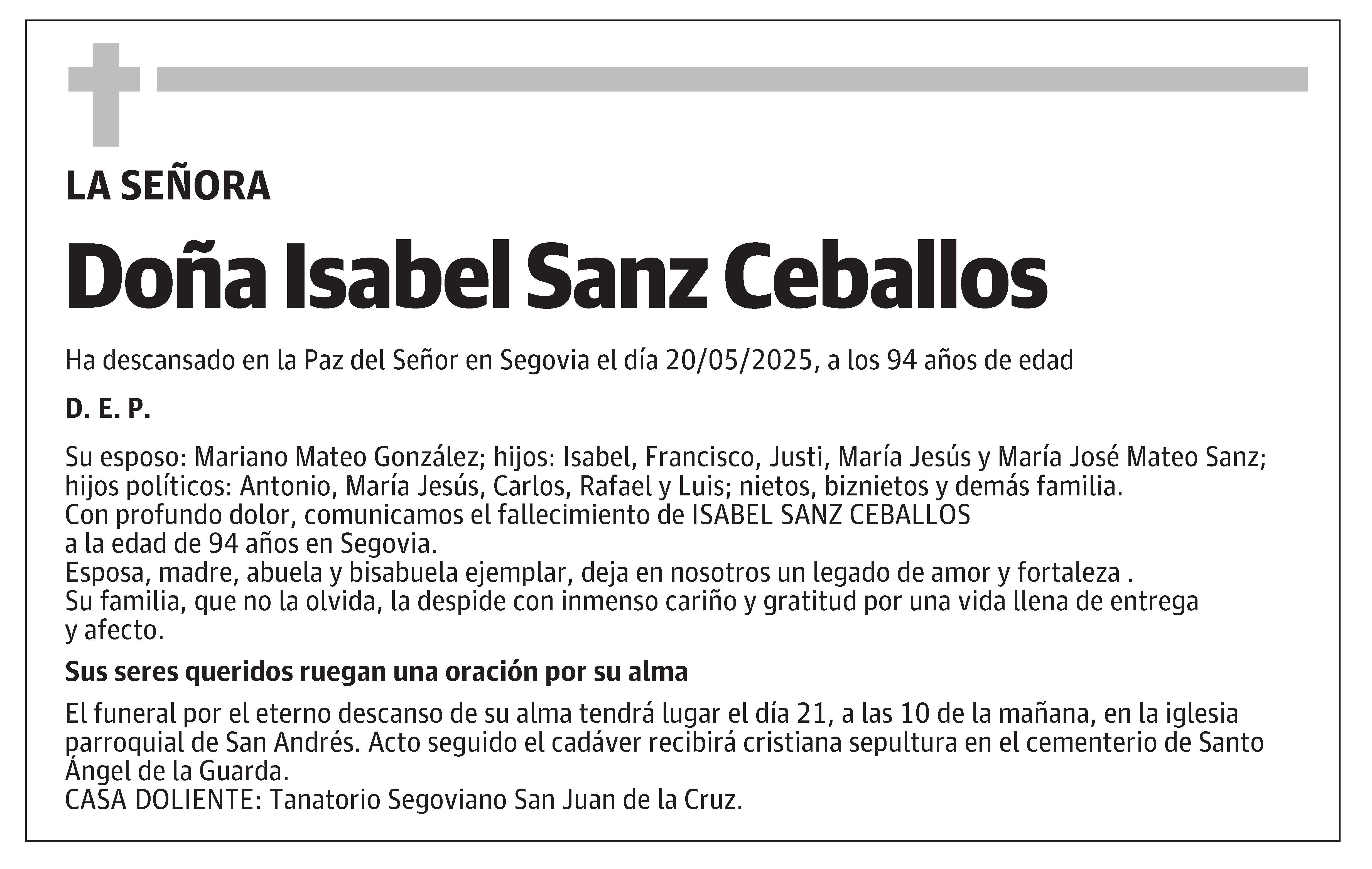 Isabel Sanz Ceballos