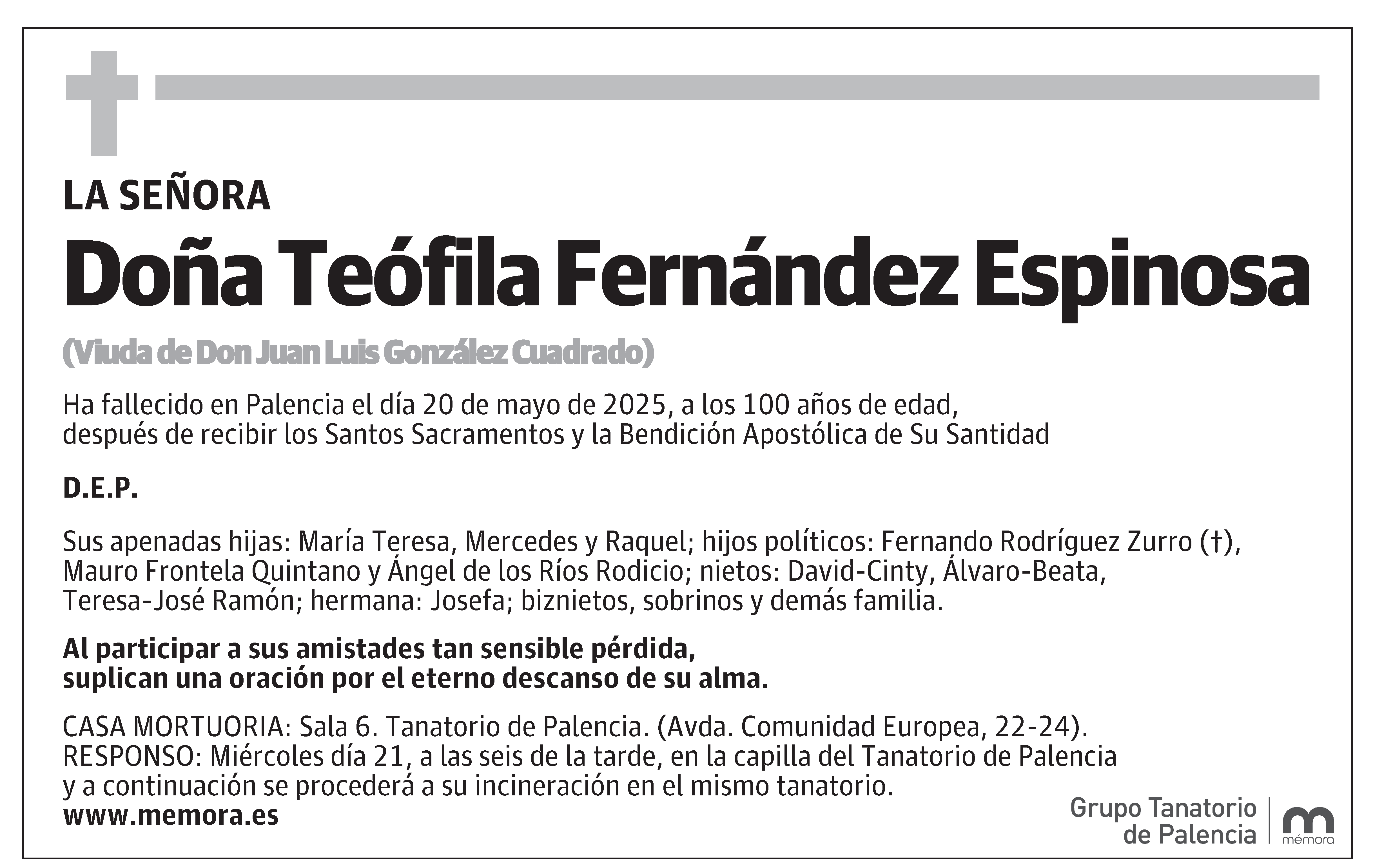 Teófila Fernández Espinosa