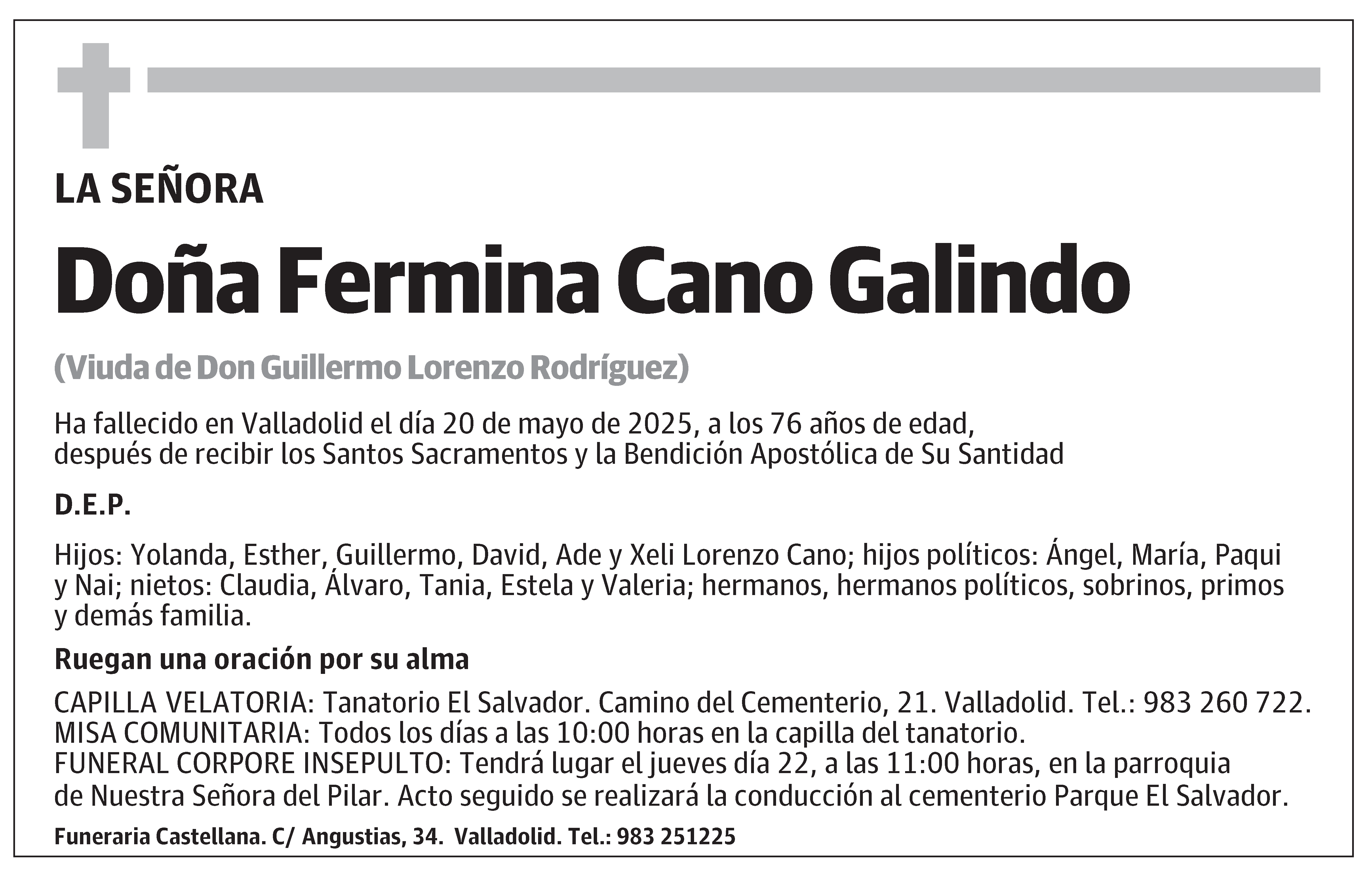 Fermina Cano Galindo