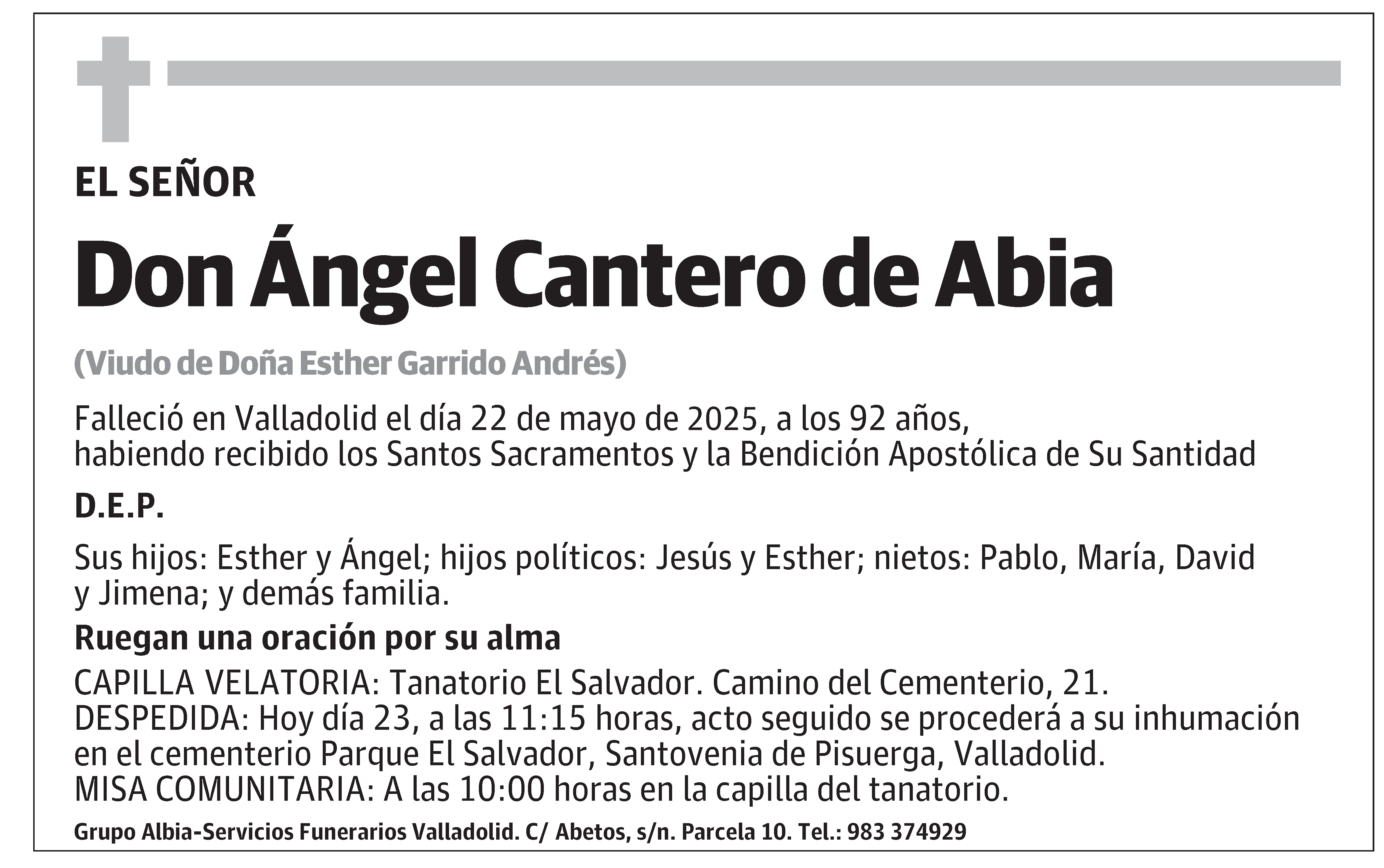 Ángel Cantero de Abia