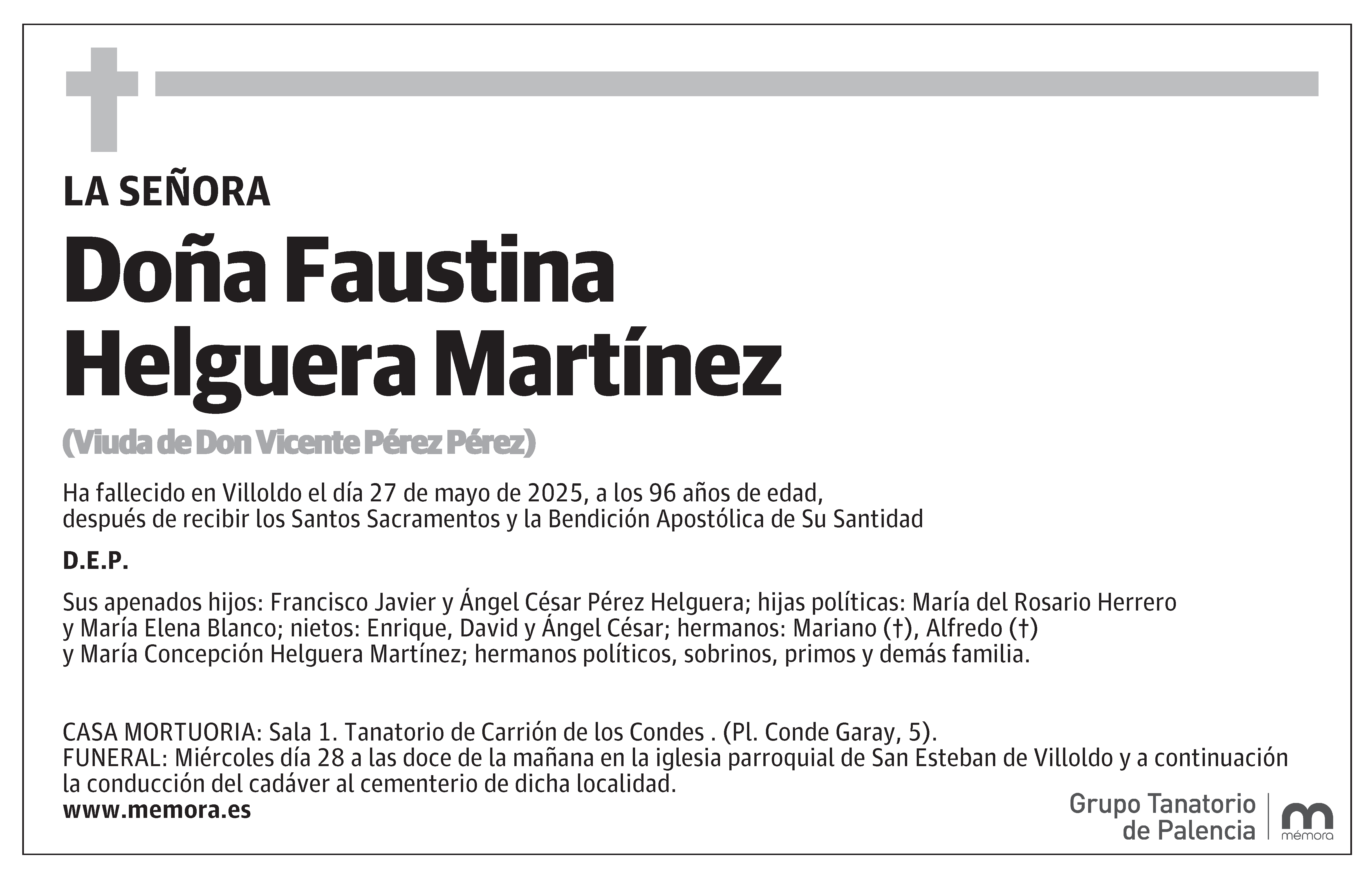 Faustina Helguera Martínez