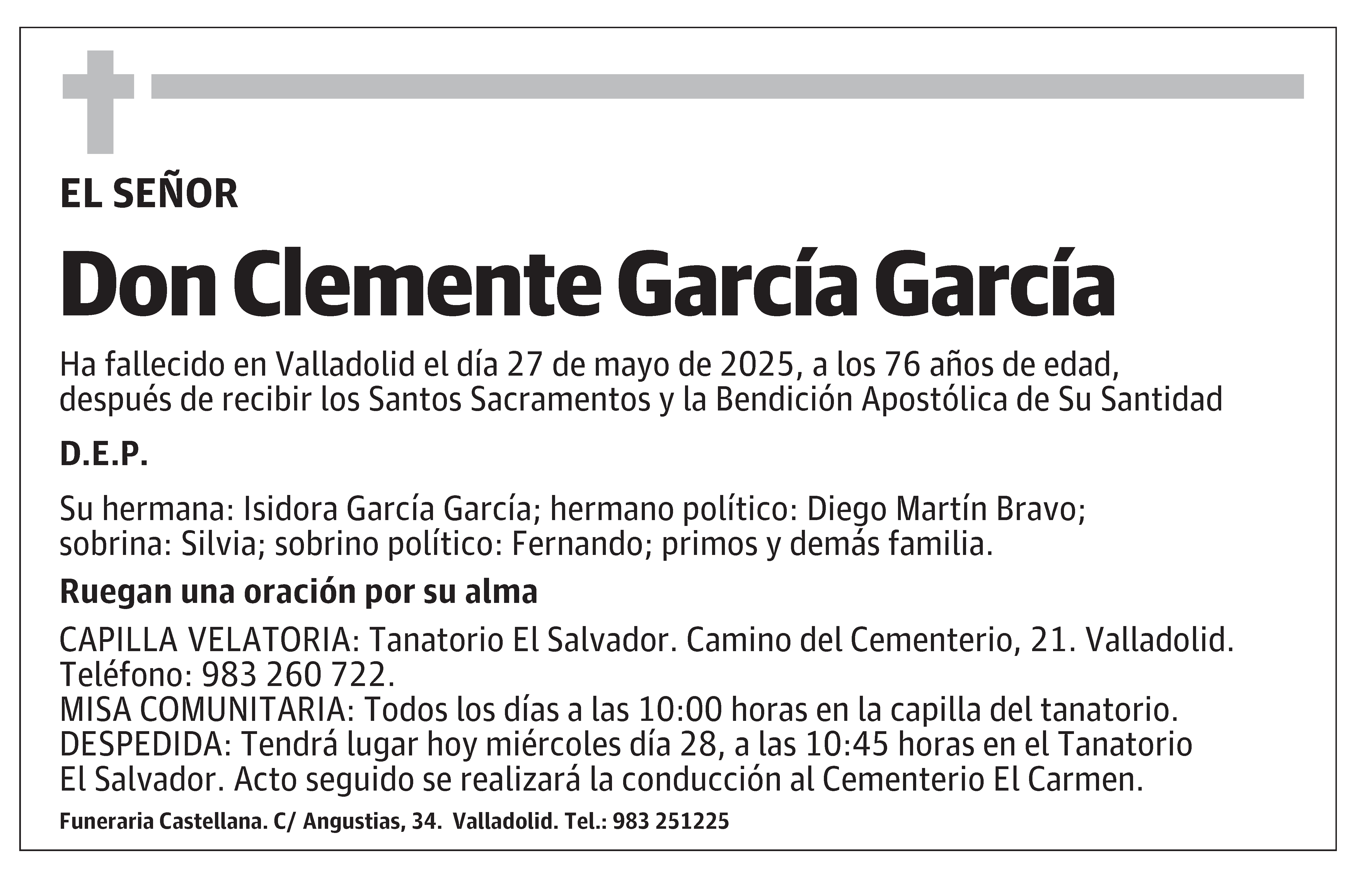 Clemente García García