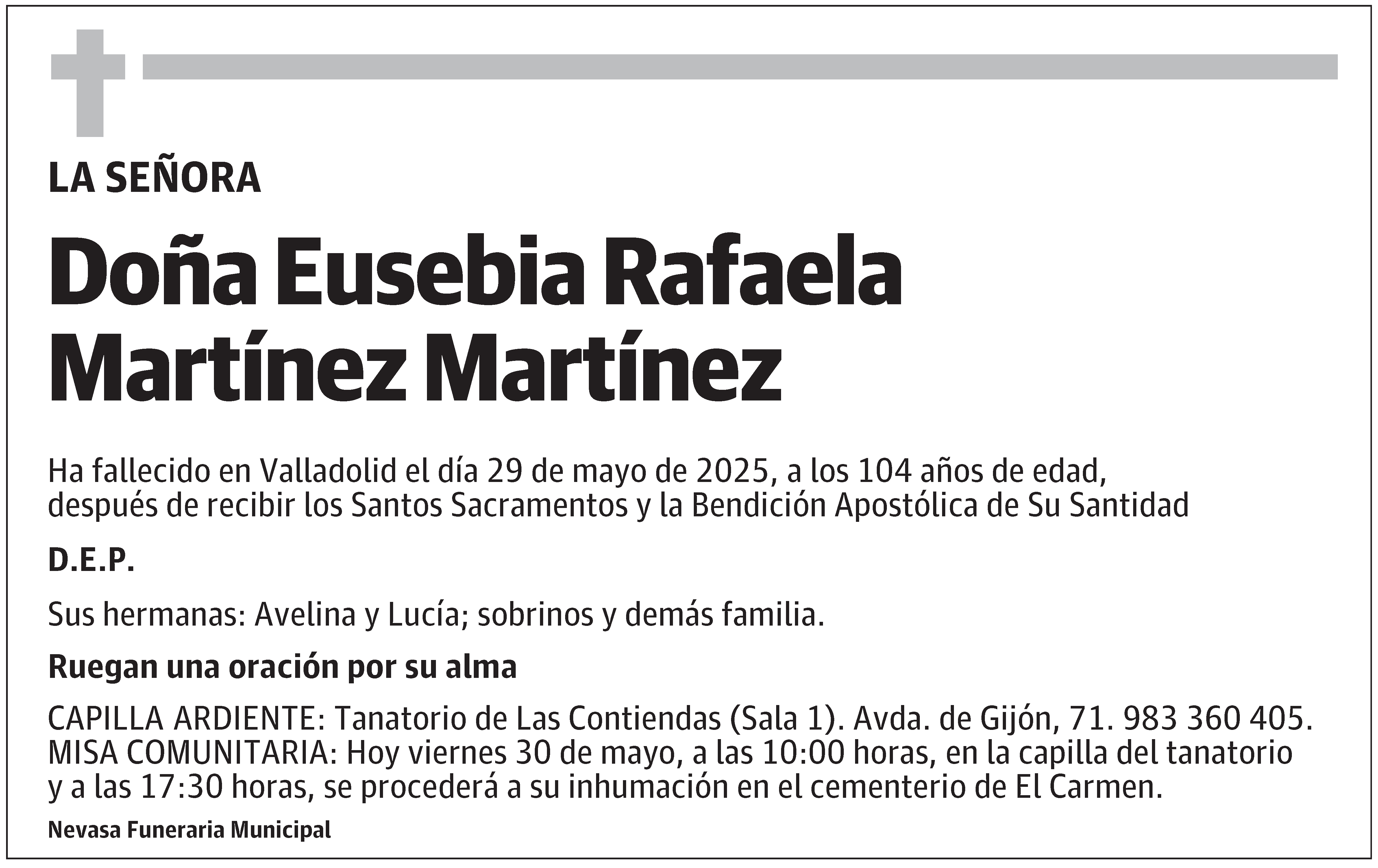 Eusebia Rafaela Martínez Martínez