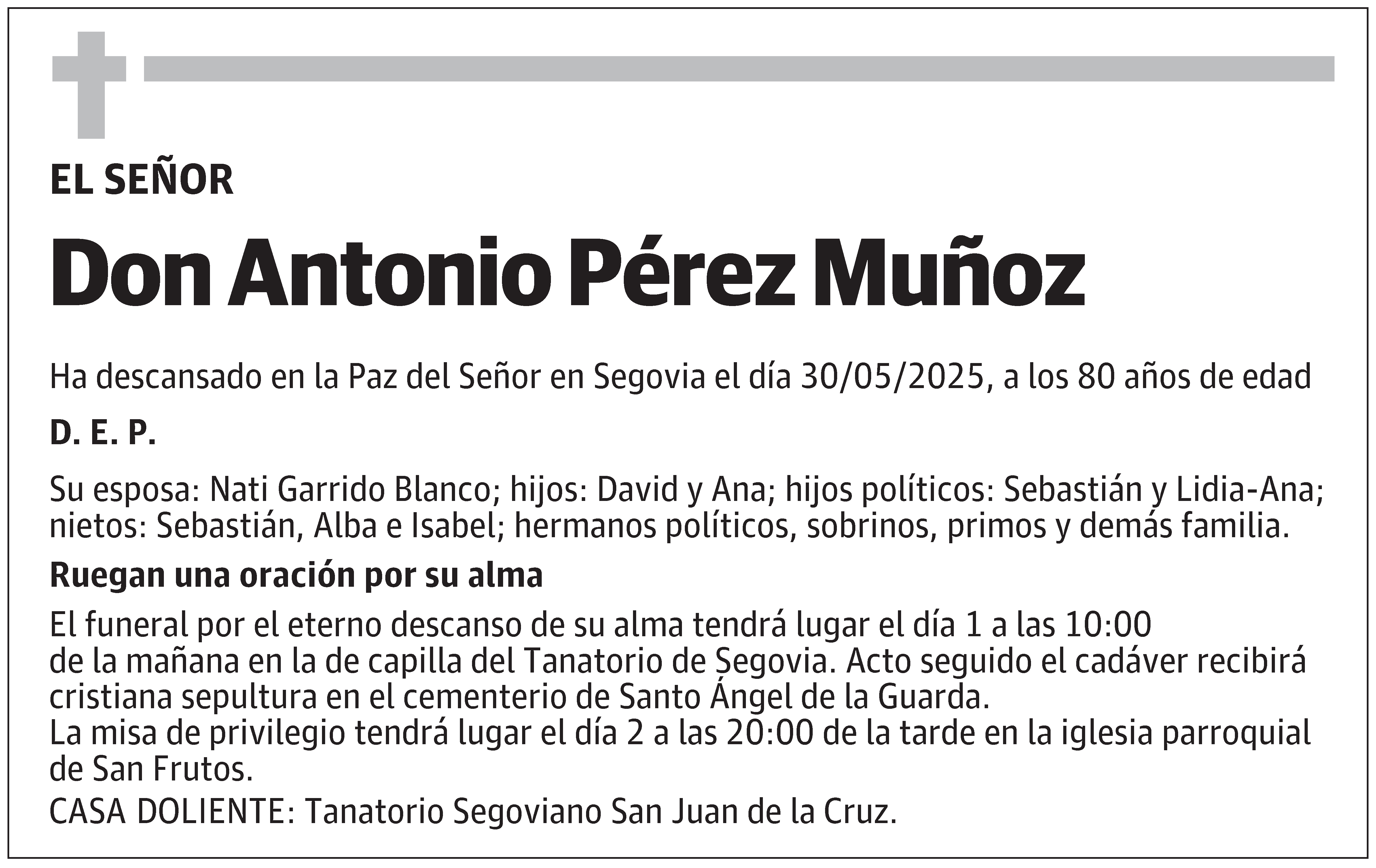 Antonio Pérez Muñoz