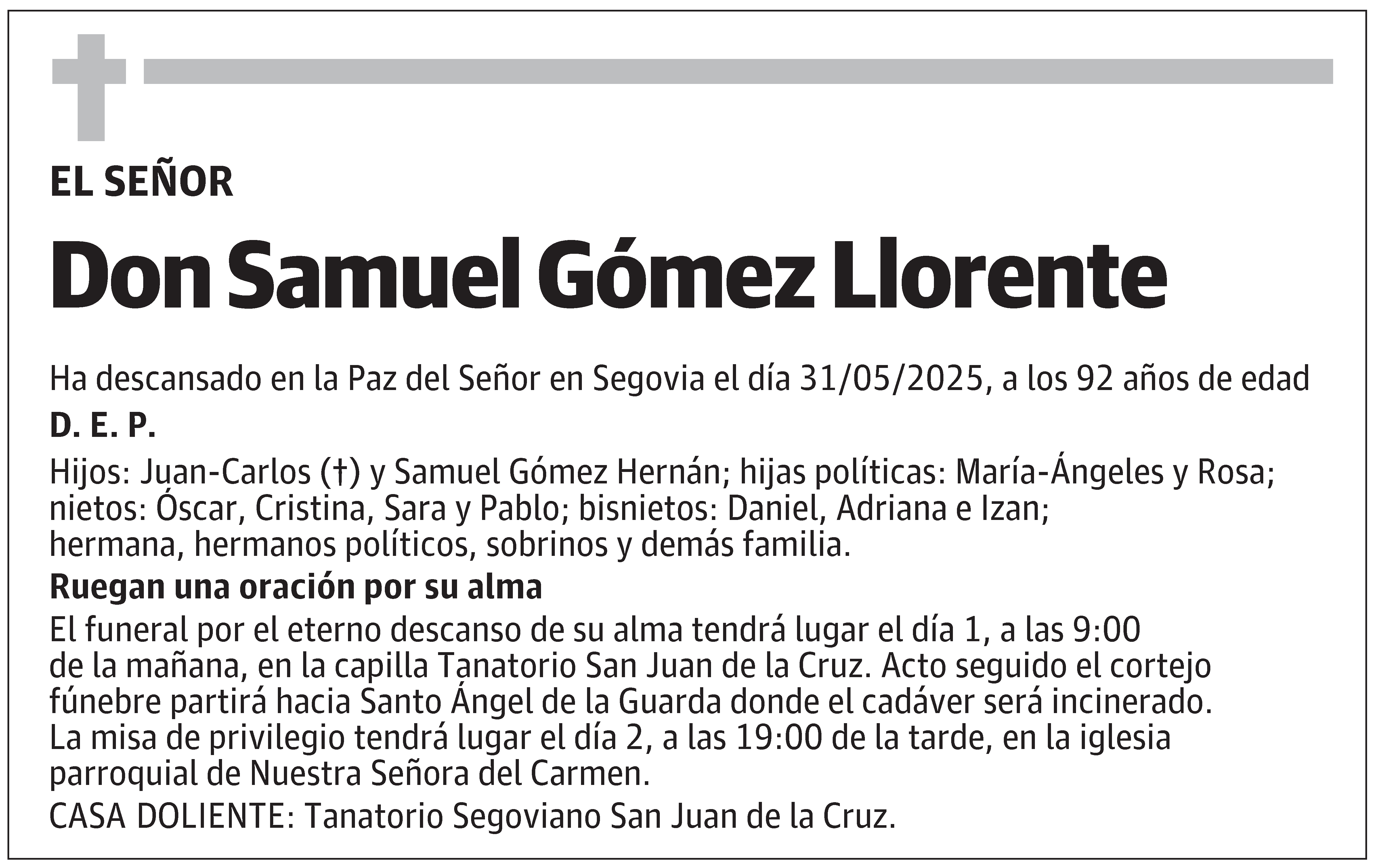 Samuel Gómez Llorente