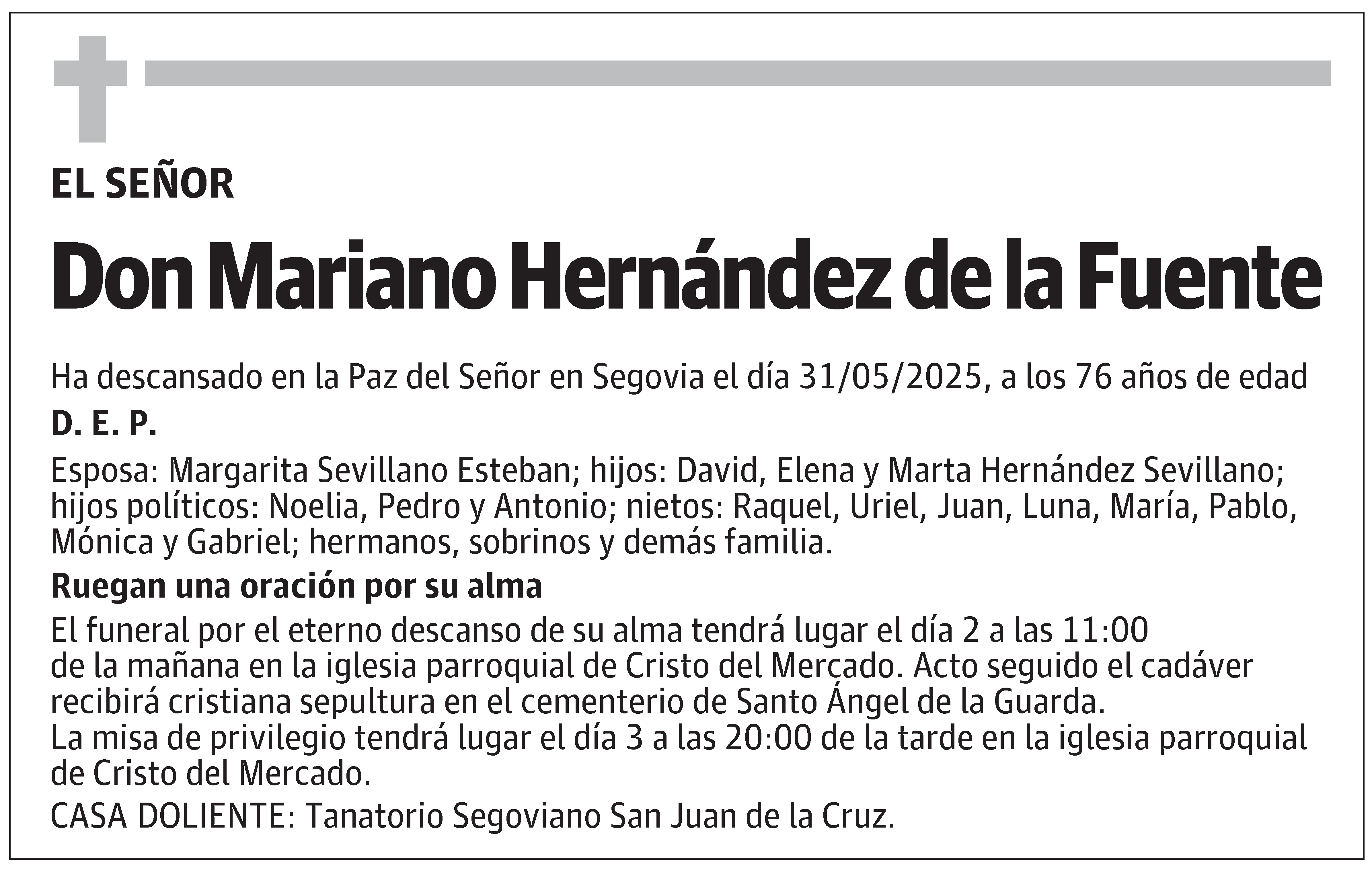 Mariano Hernández de la Fuente