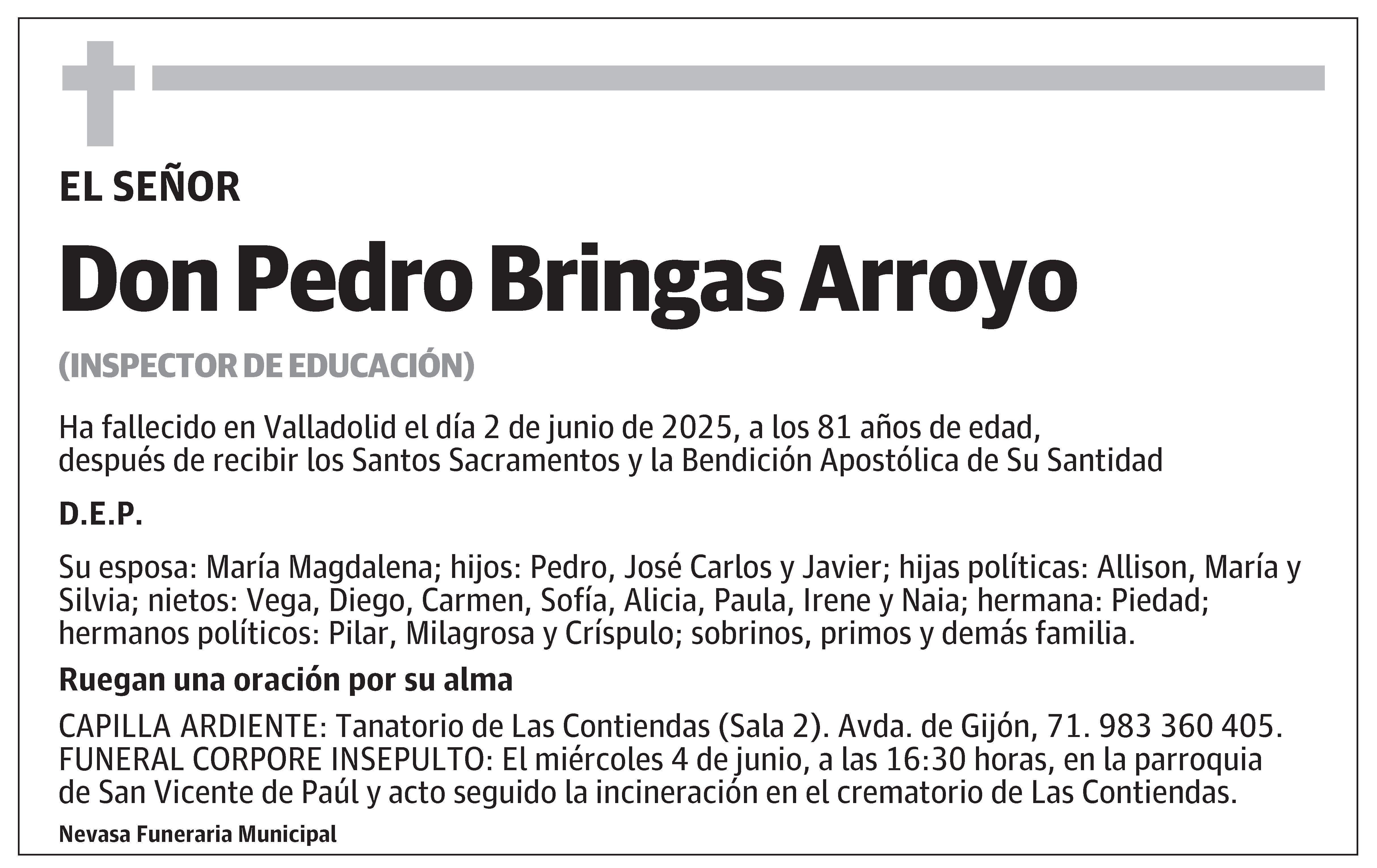 Pedro Bringas Arroyo