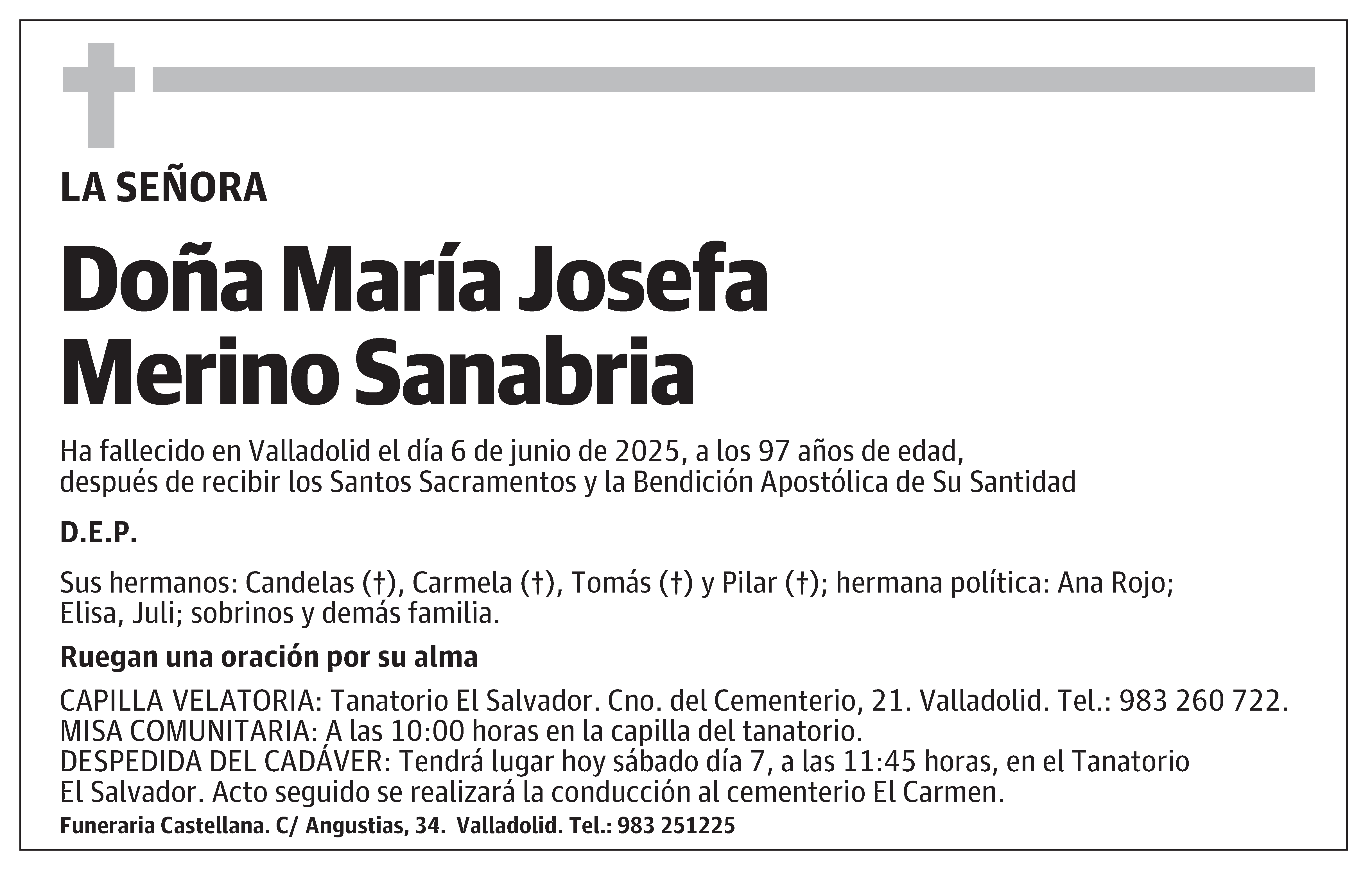 María Josefa Merino Sanabria