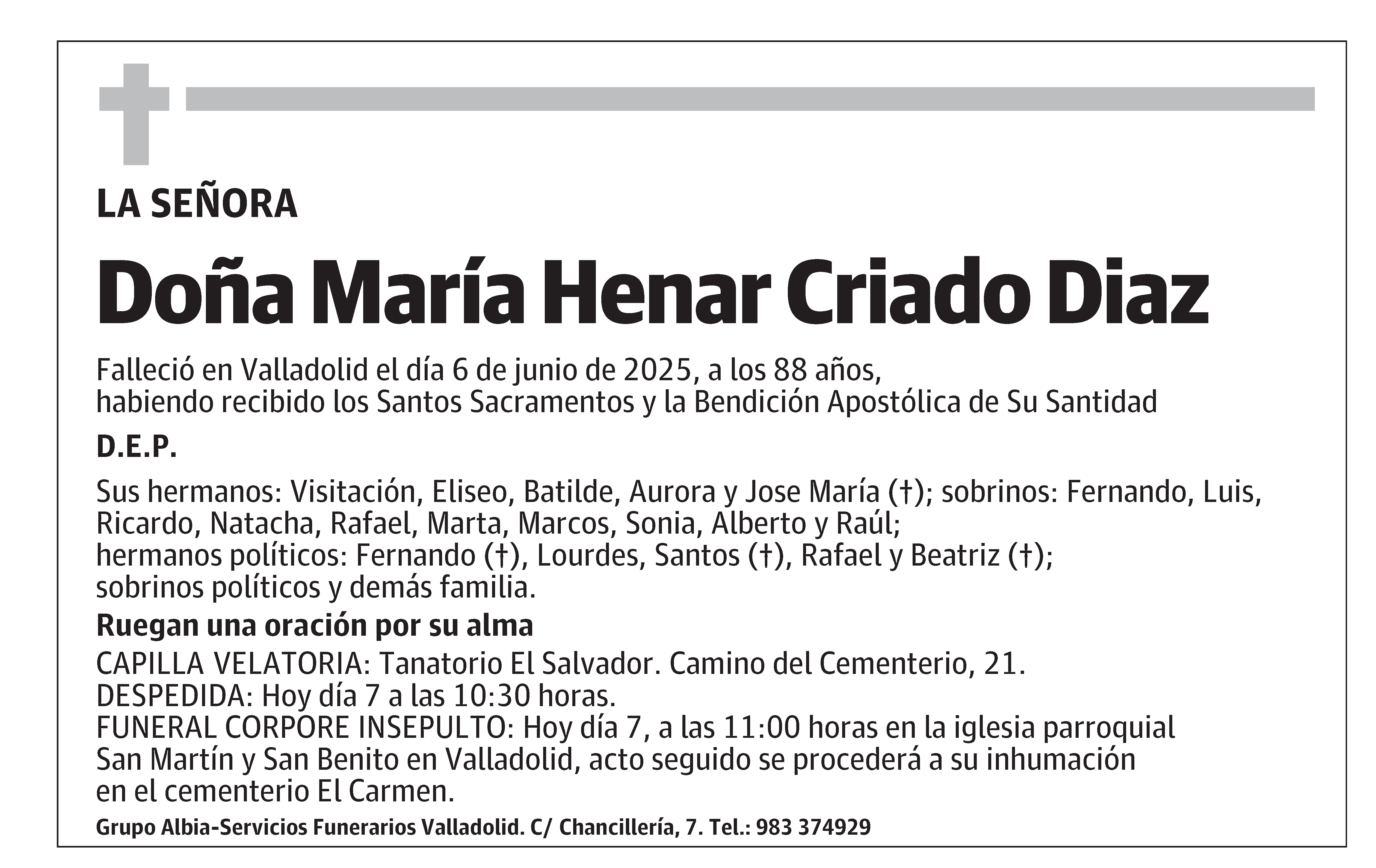 María Henar Criado Díaz