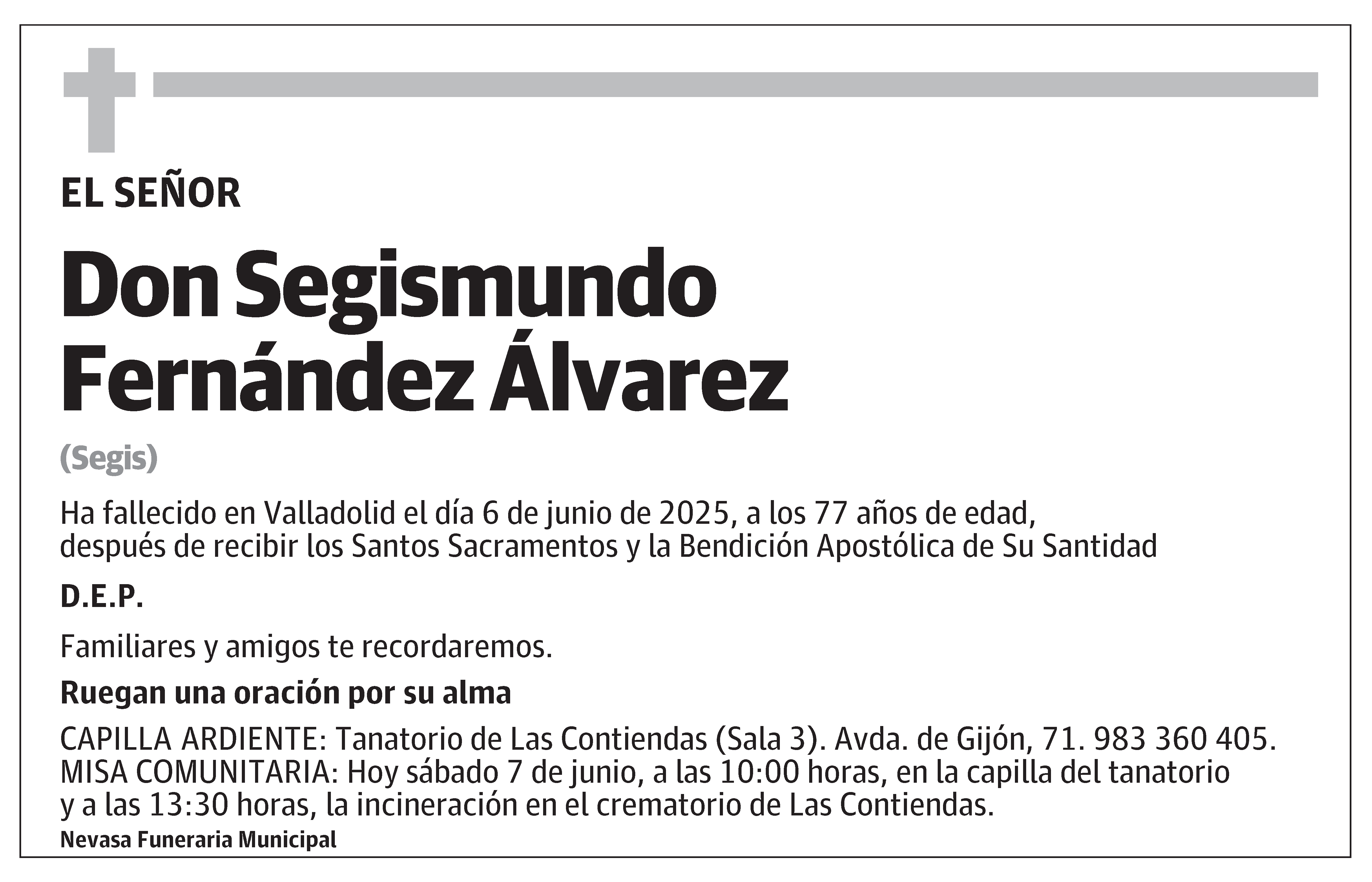 Segismundo Fernández Álvarez