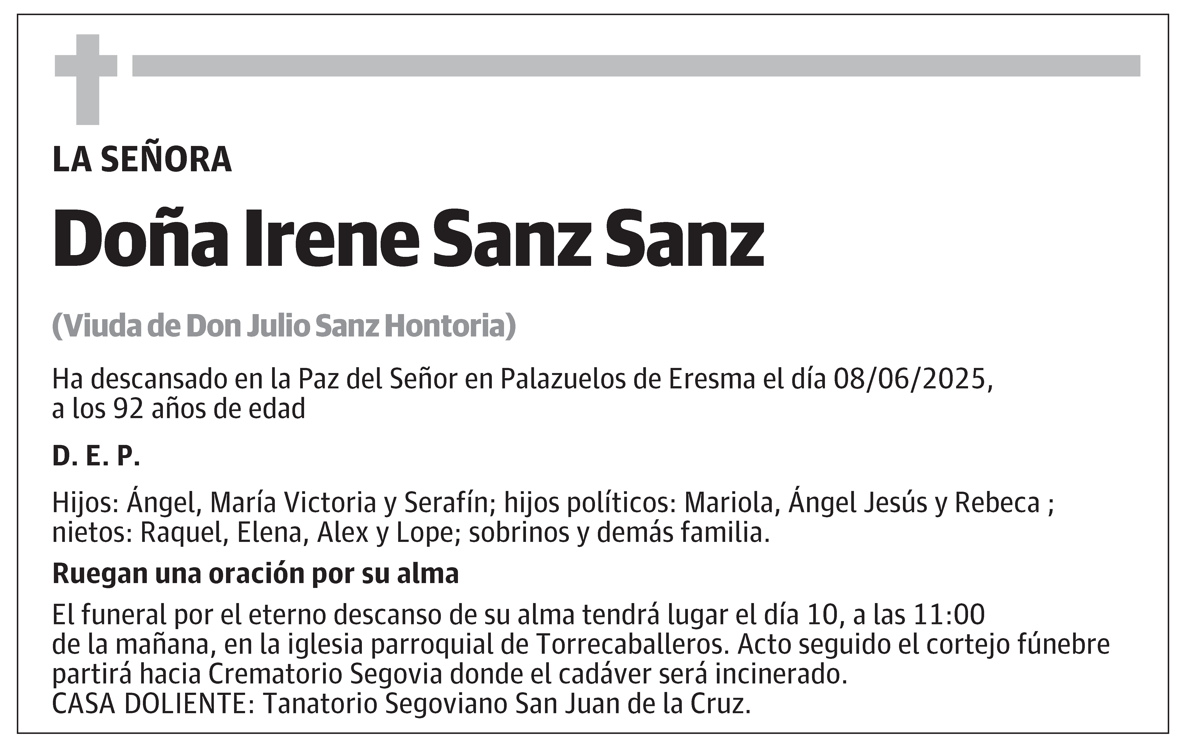 Irene Sanz Sanz