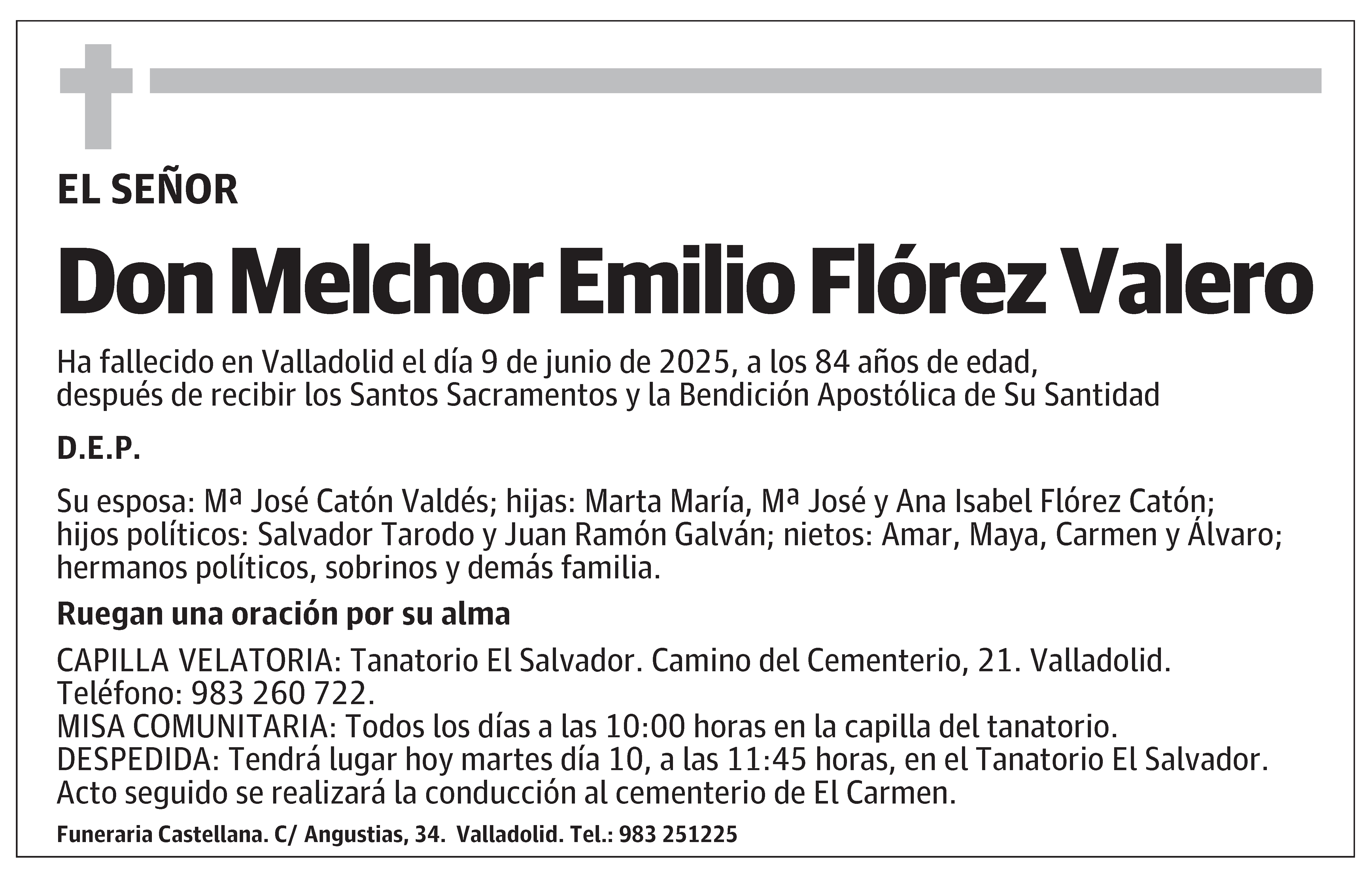Melchor Emilio Flórez Valero