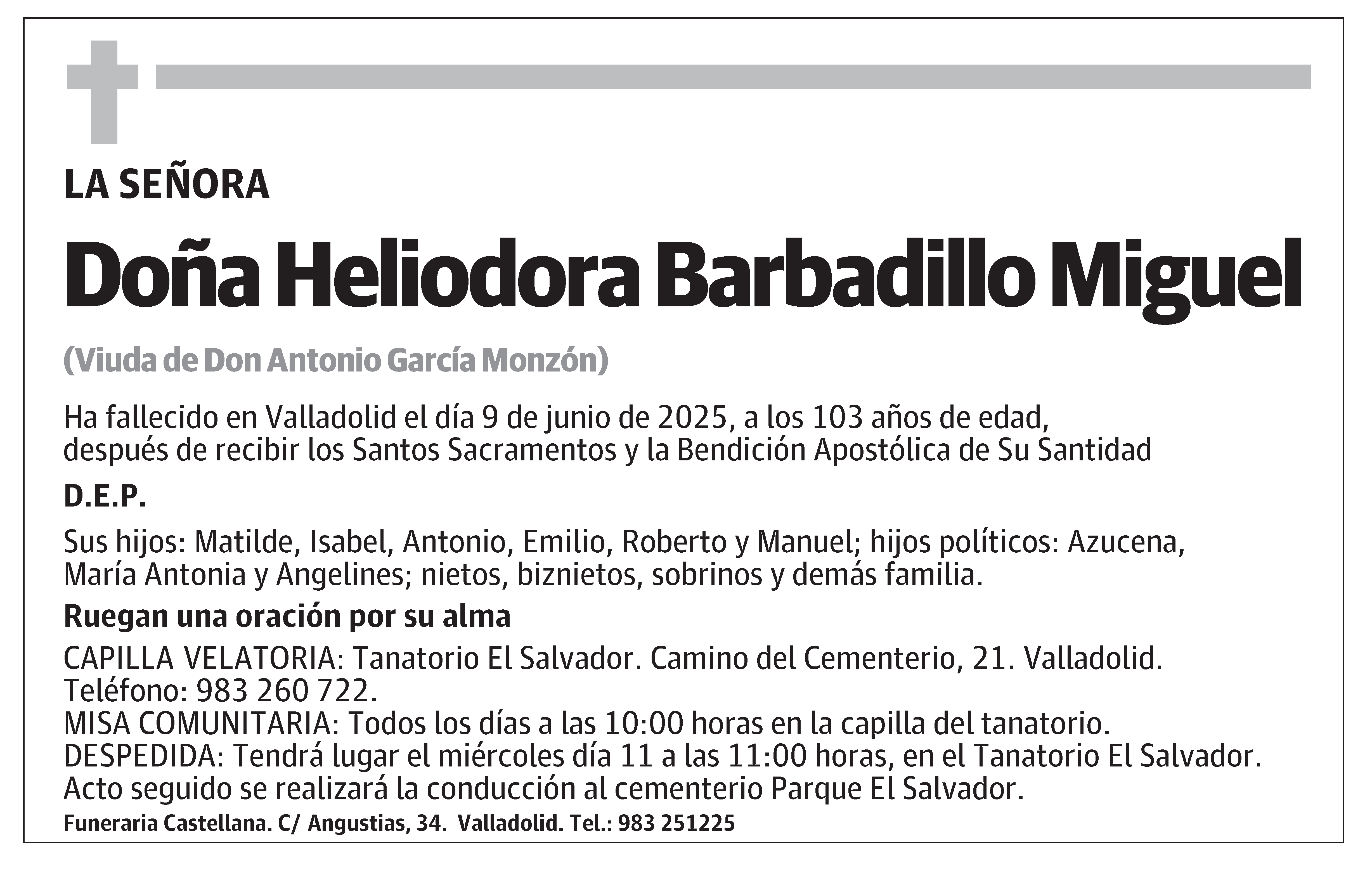 Heliodora Barbadillo Miguel