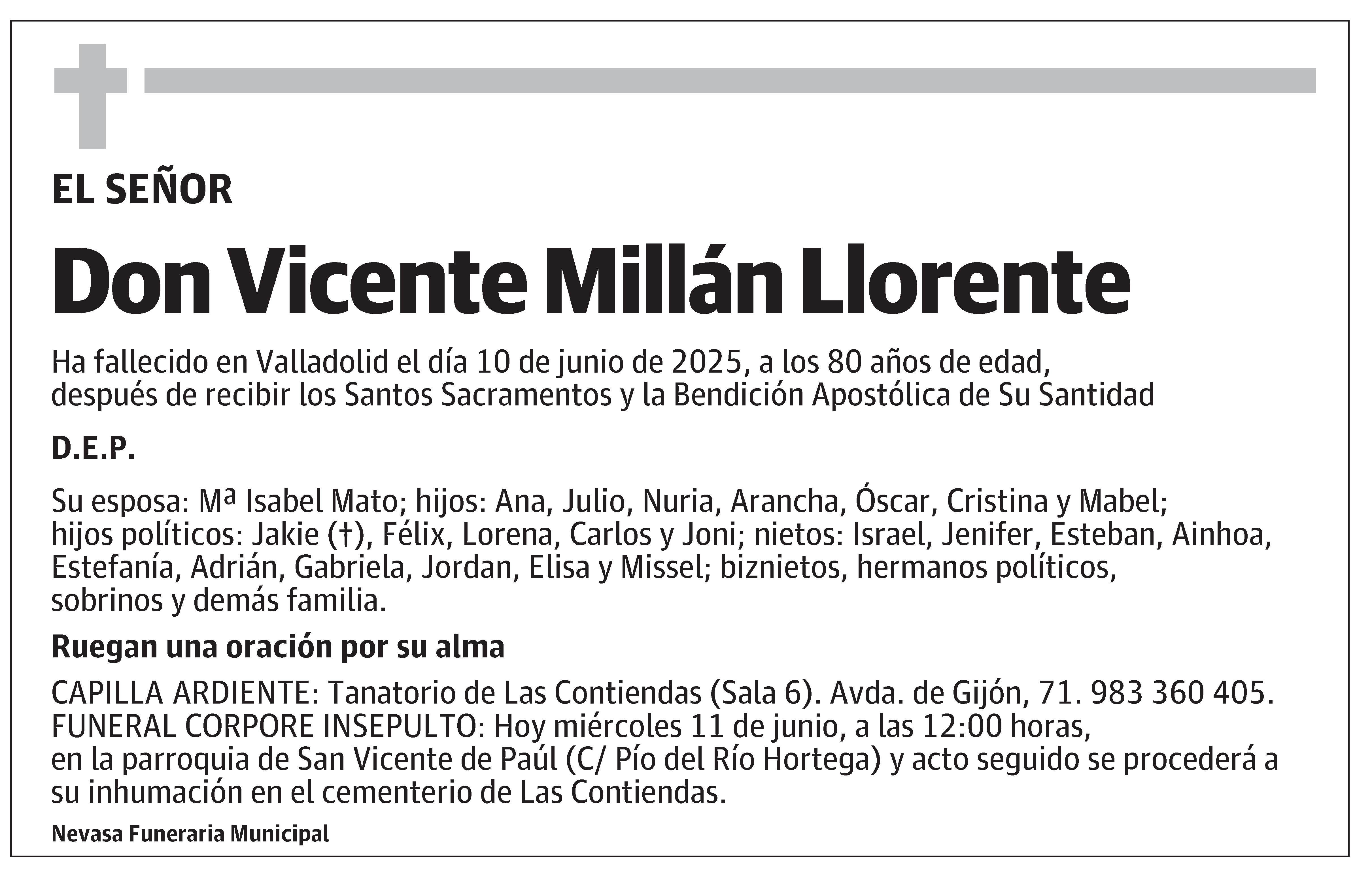 Vicente Millán Llorente
