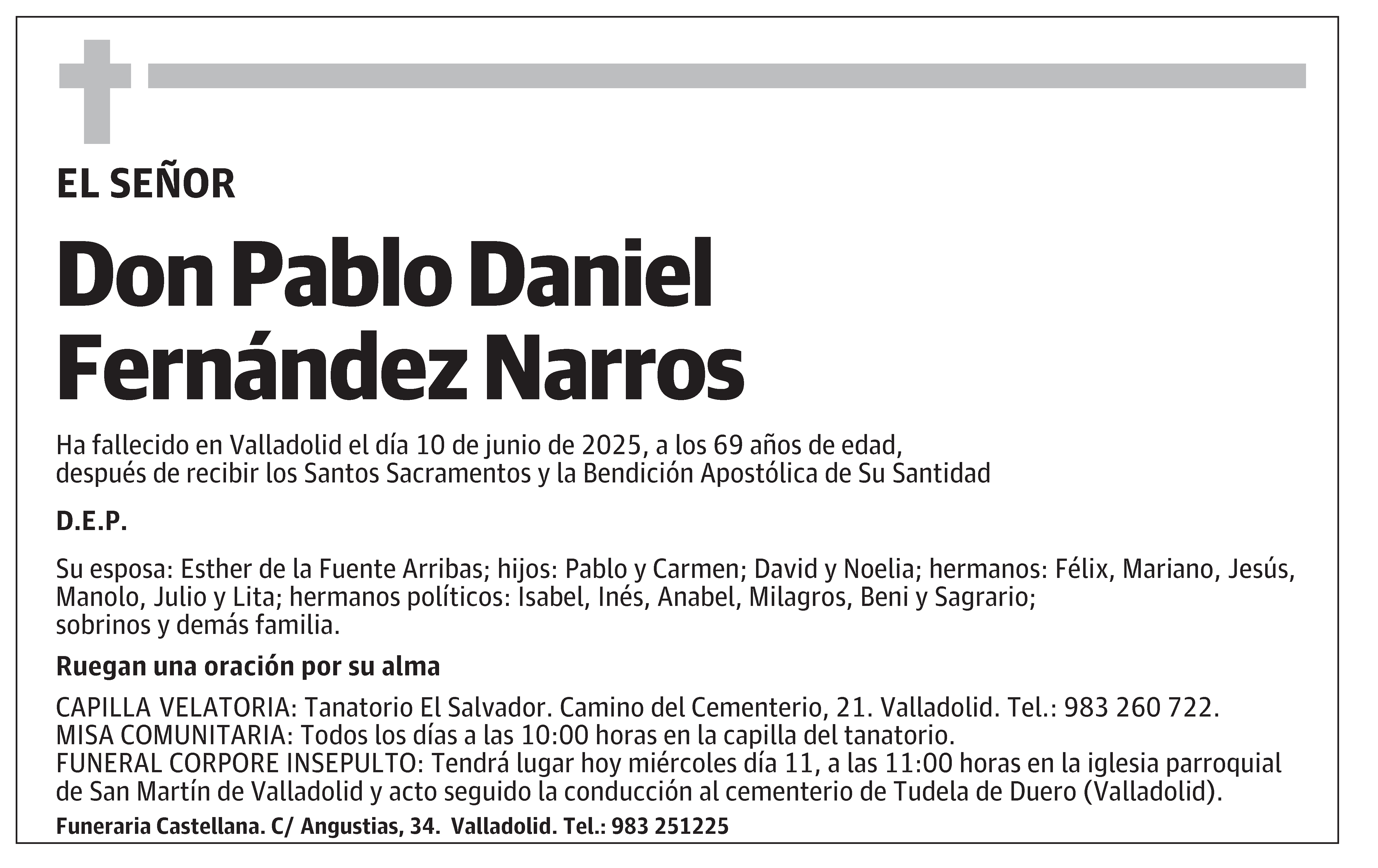 Pablo Daniel Fernández Narros