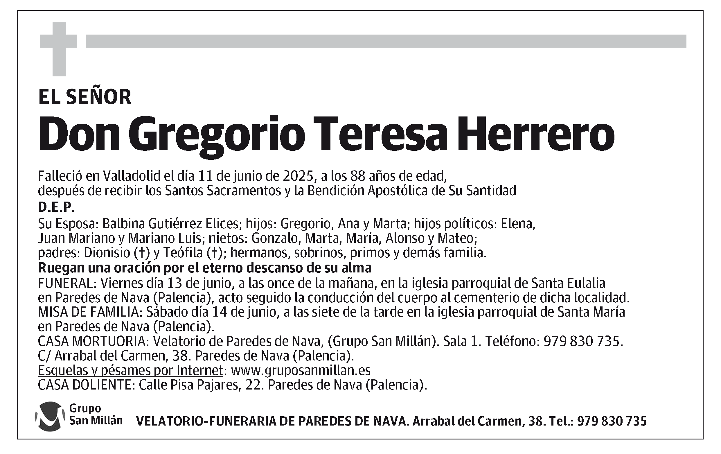Gregorio Teresa Herrero