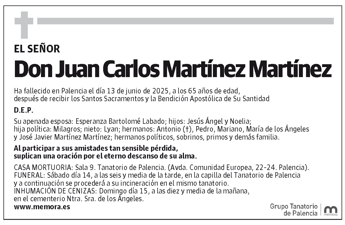 Juan Carlos Martínez Martínez