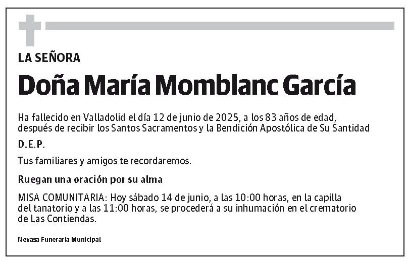 María Momblanc García