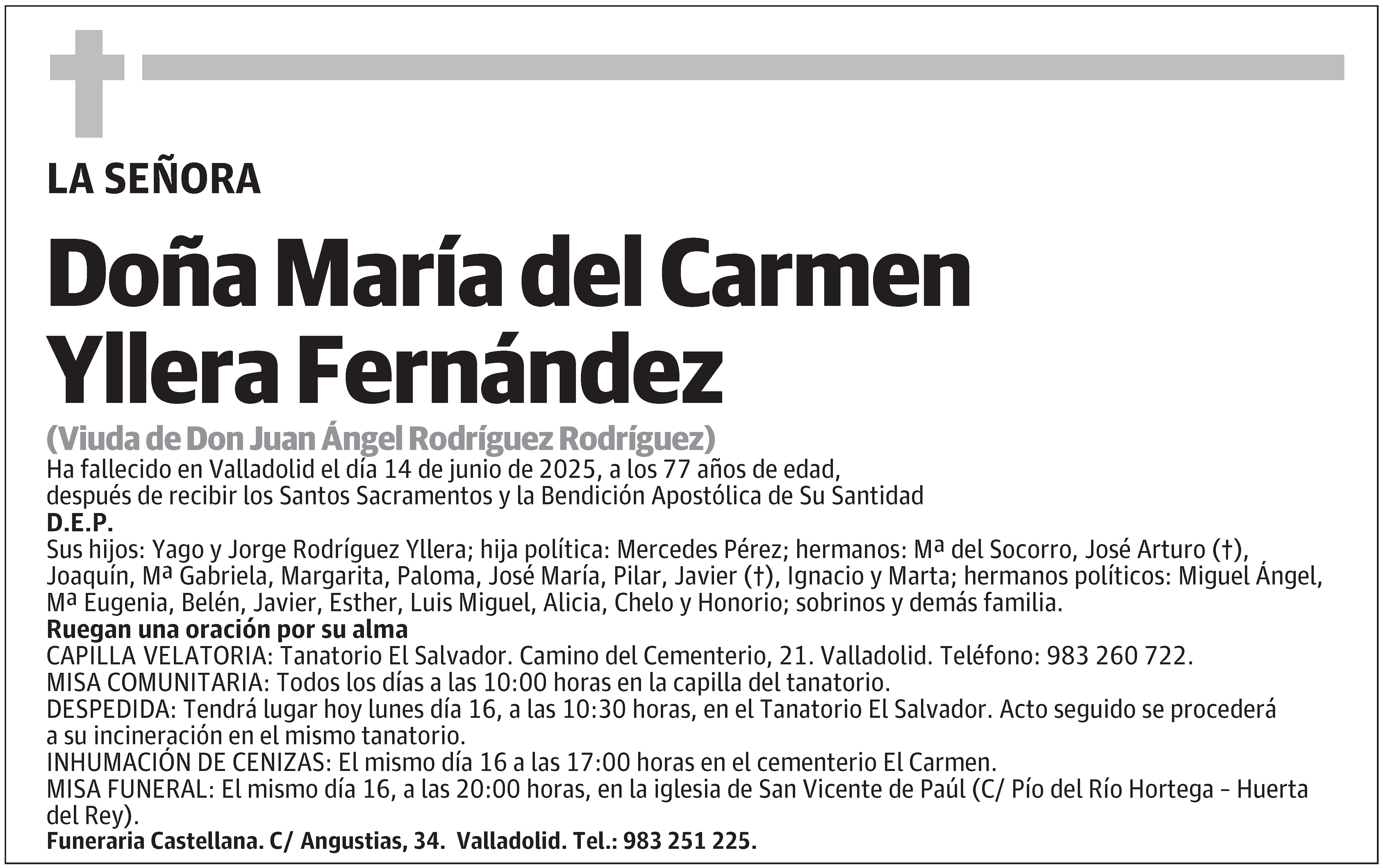 María del Carmen Yllera Fernández