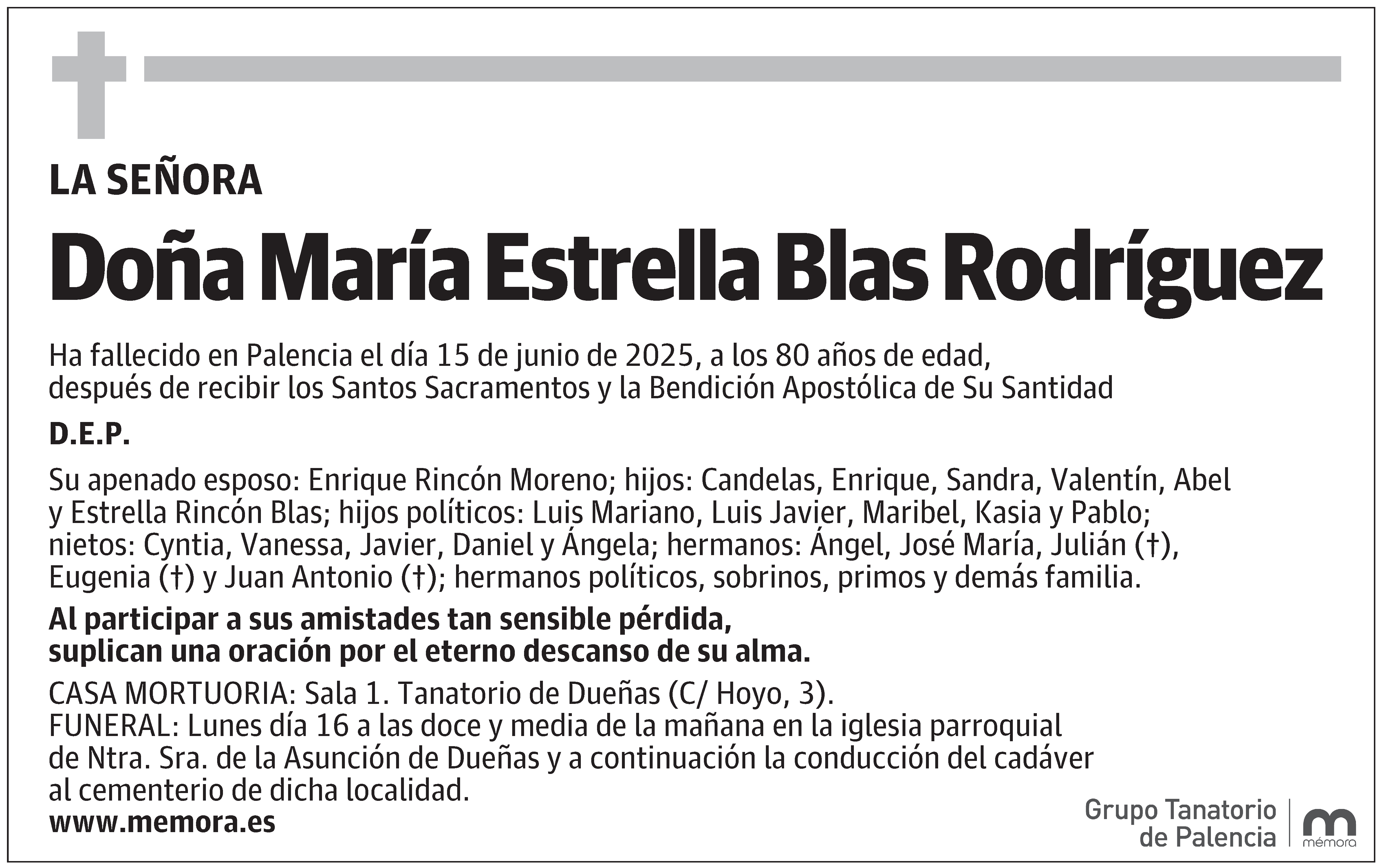María Estrella Blas Rodríguez