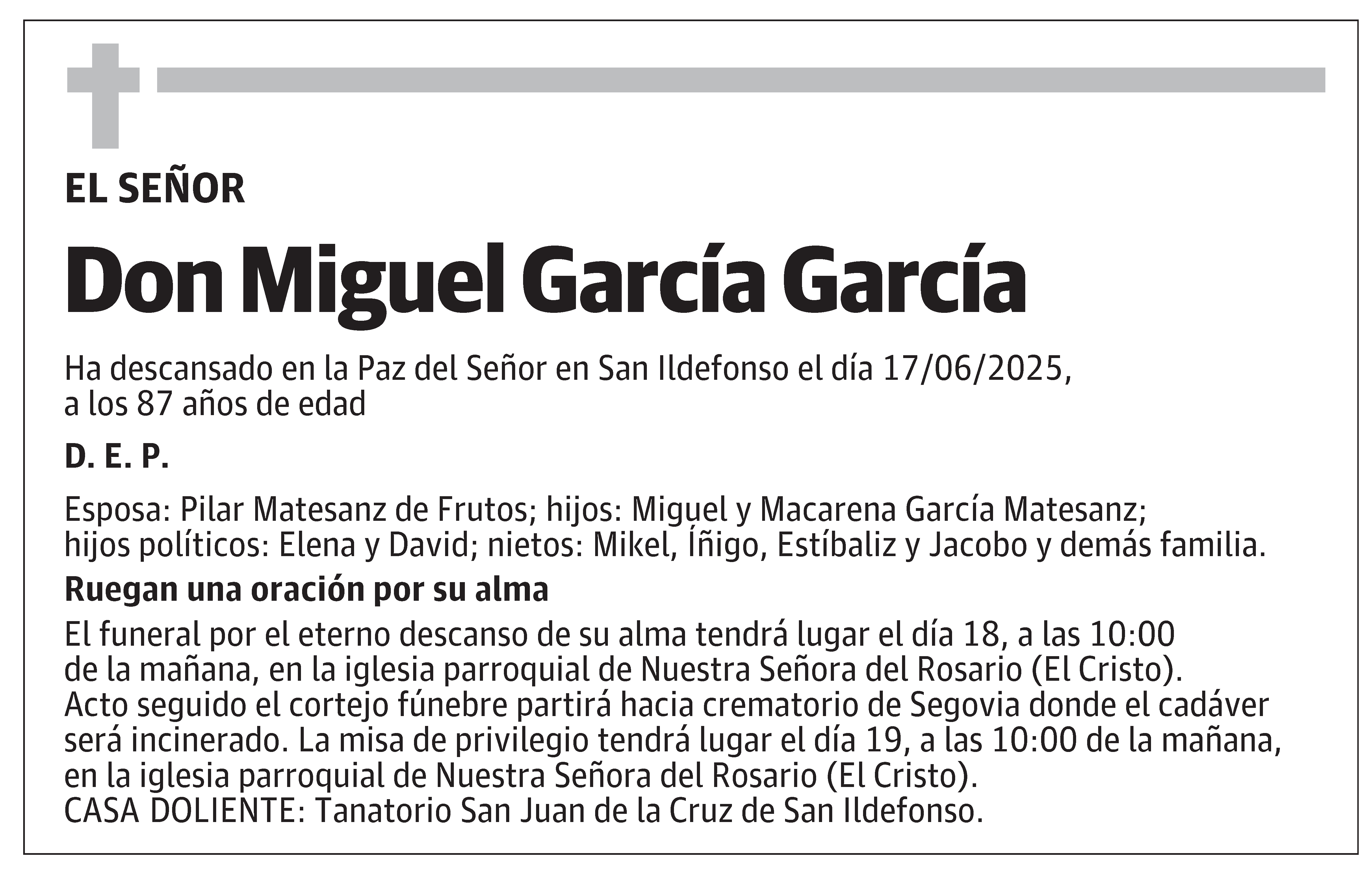 Miguel García García