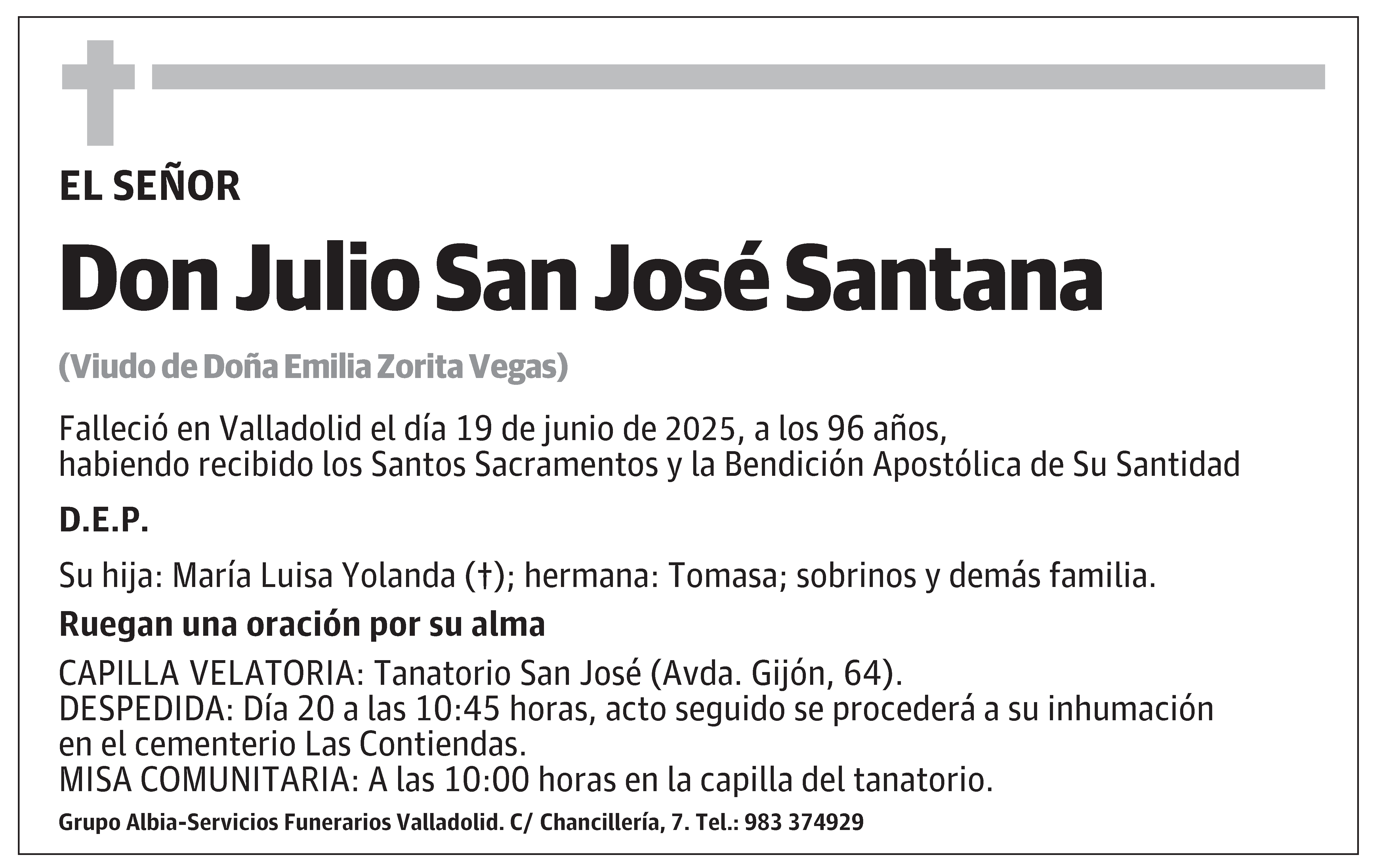 Julio San José Santana