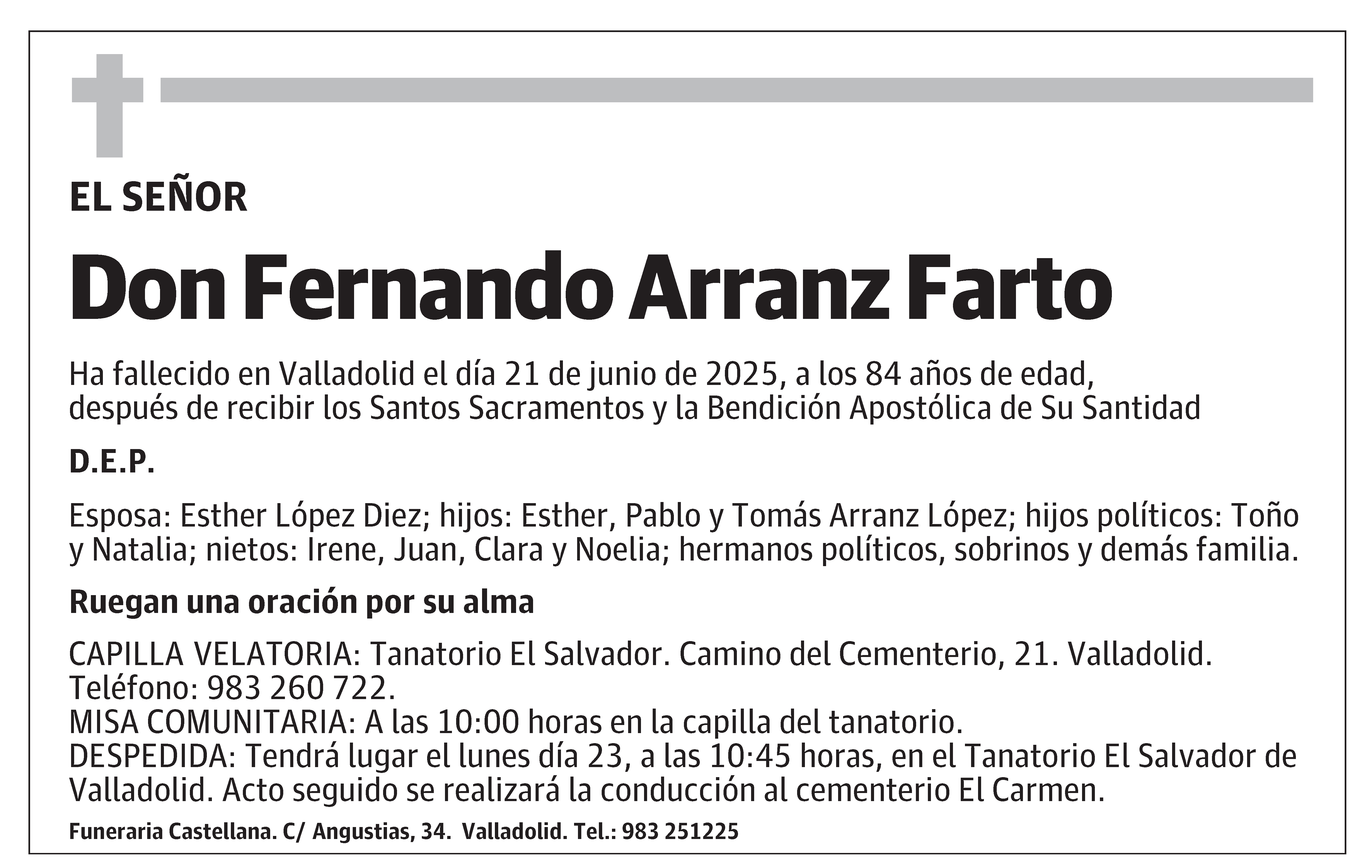Fernando Arranz Farto