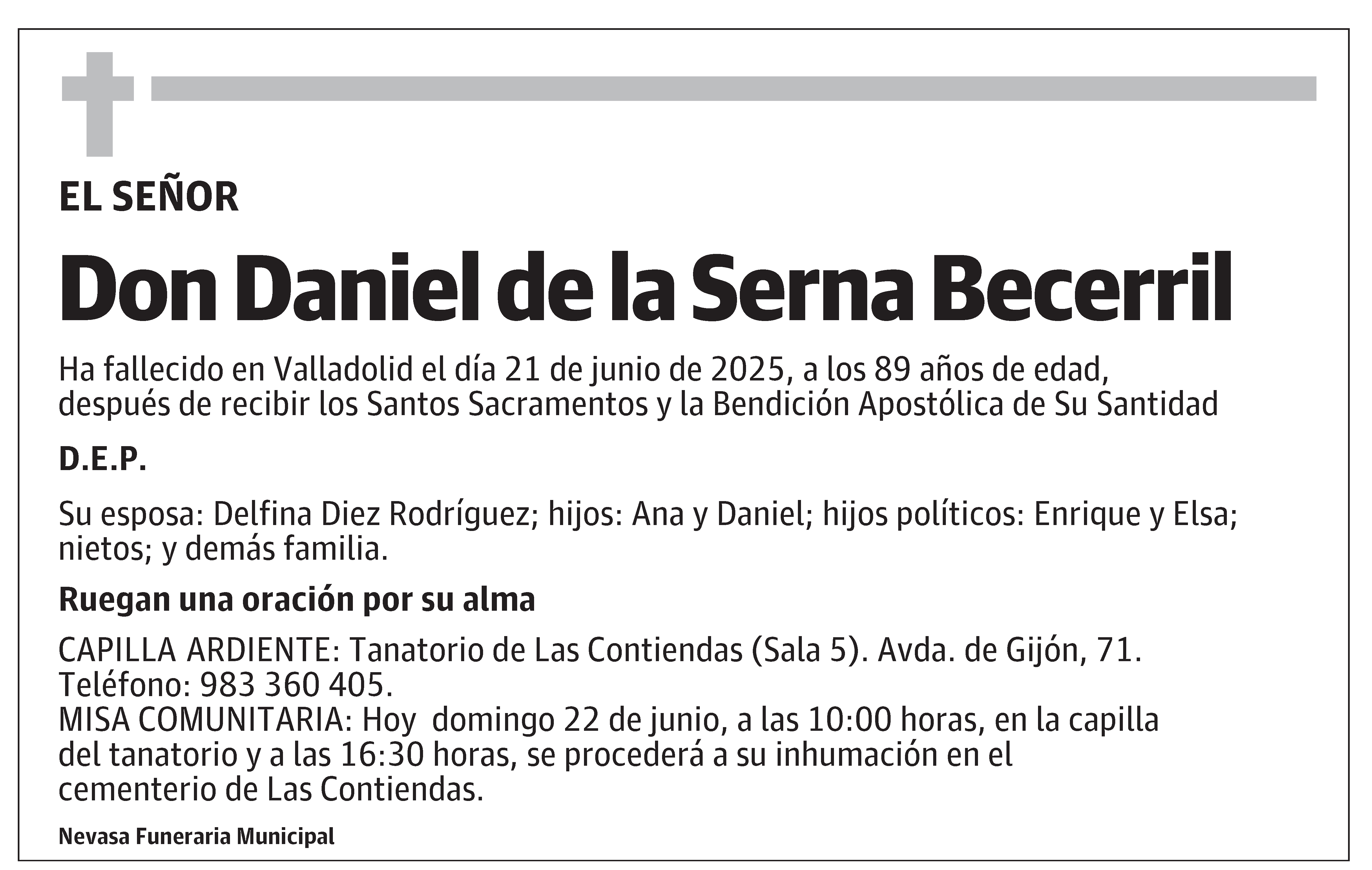 Daniel de la Serna Becerril