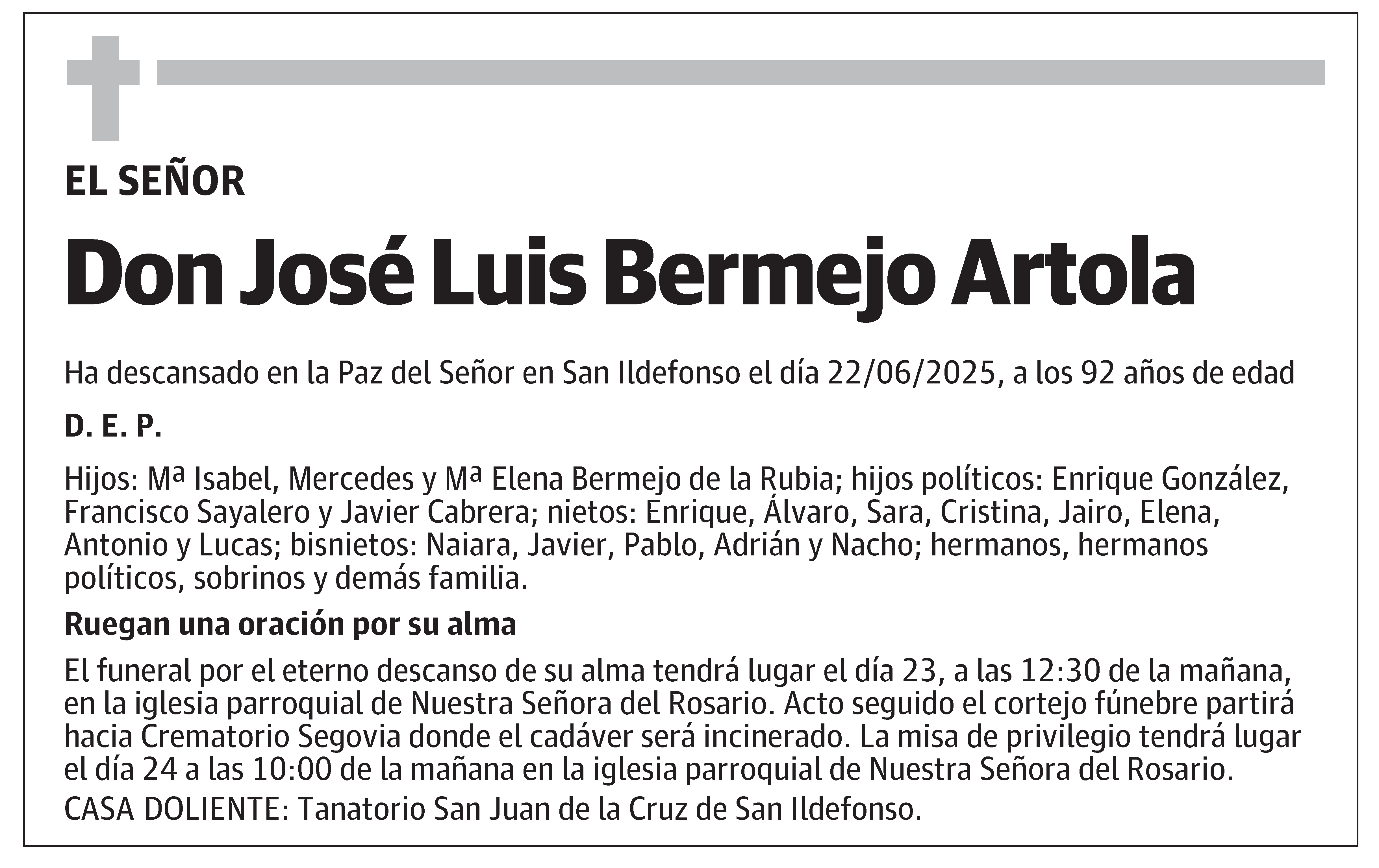 José Luis Bermejo Artola