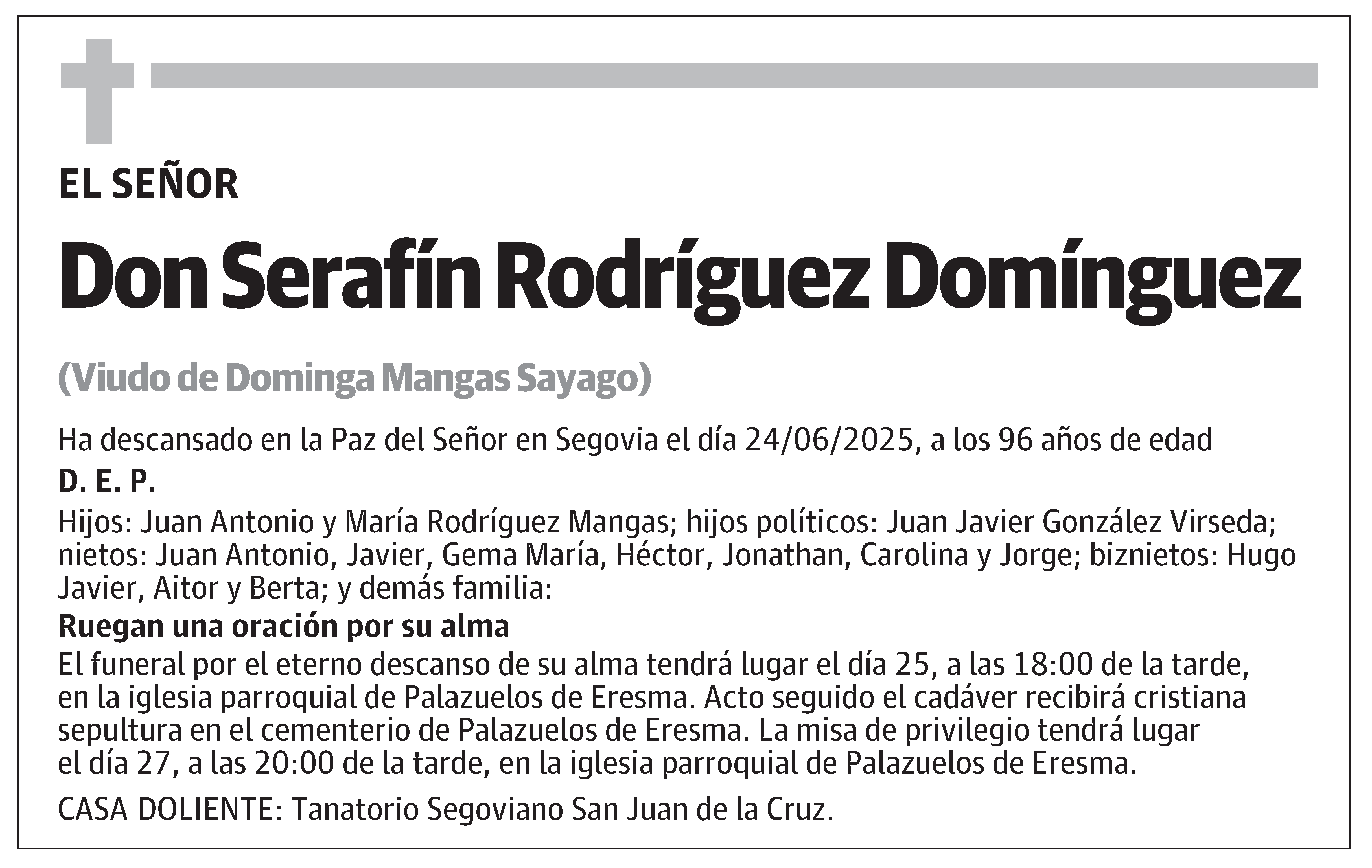 Serafín Rodríguez Domínguez