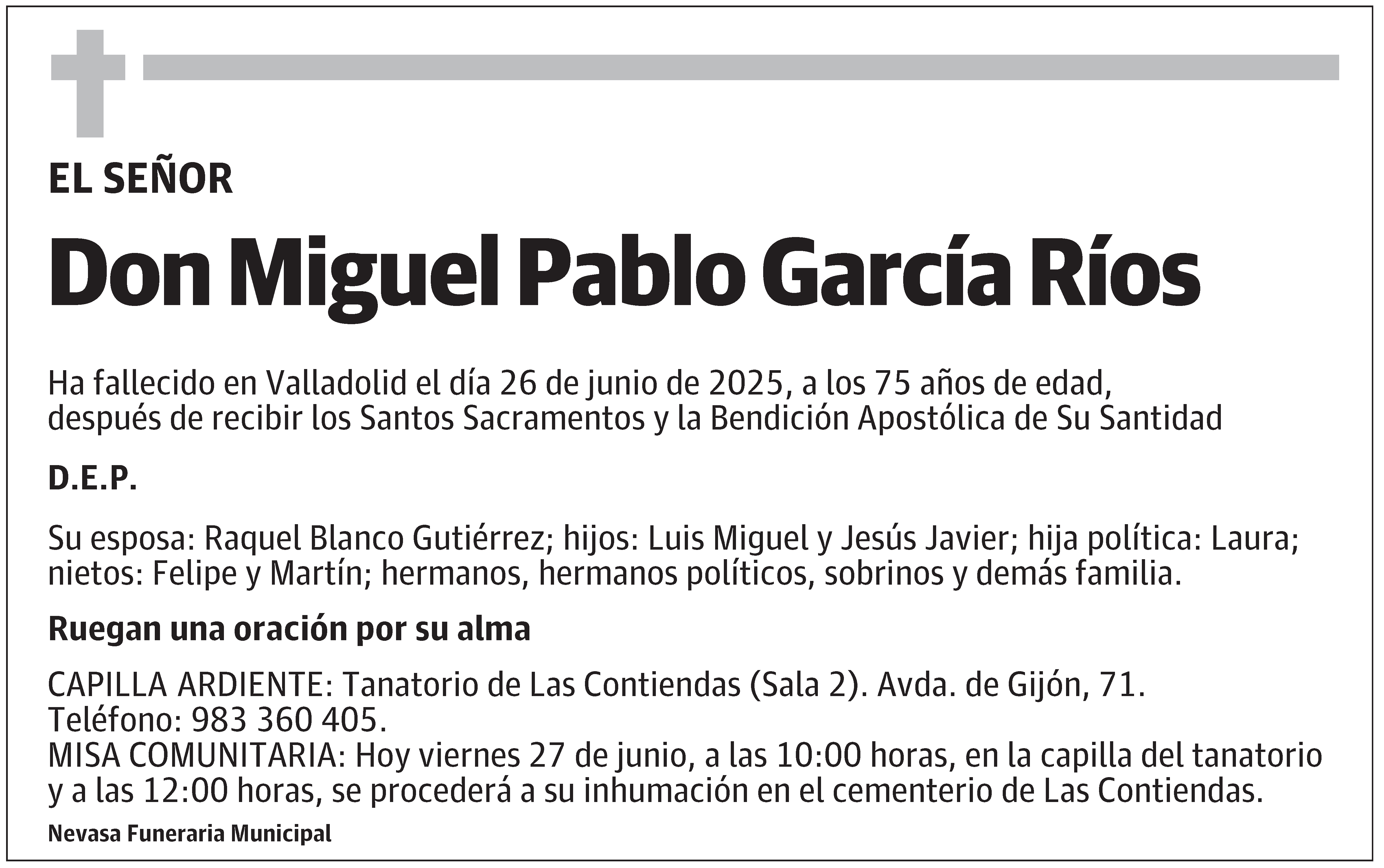 Miguel Pablo García Ríos